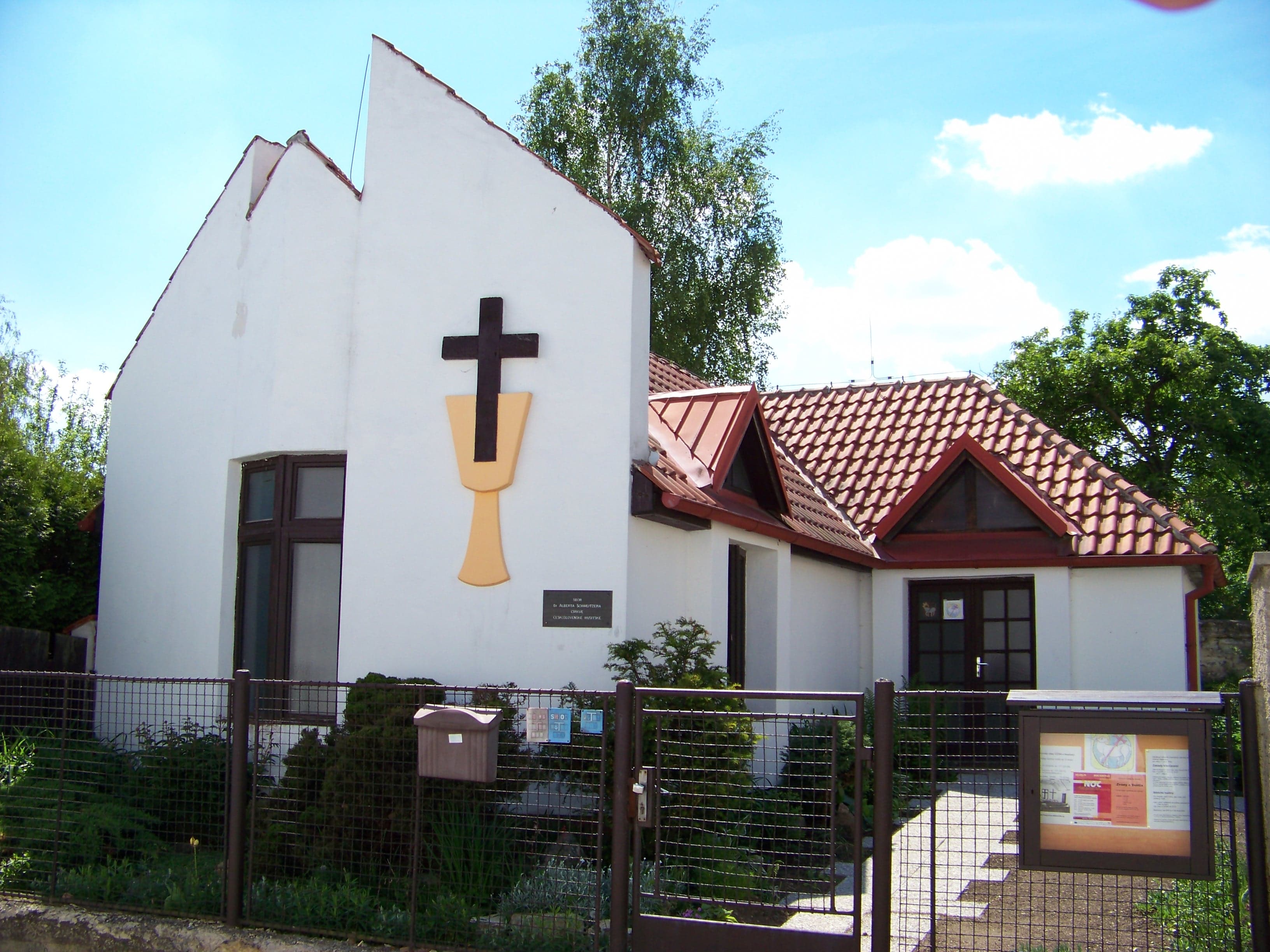 Hussite church in Hostivice