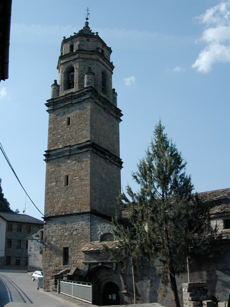 Iglesia de San Sebastián de Labuerda