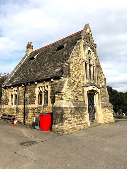 Chapel At Intake Cemetery