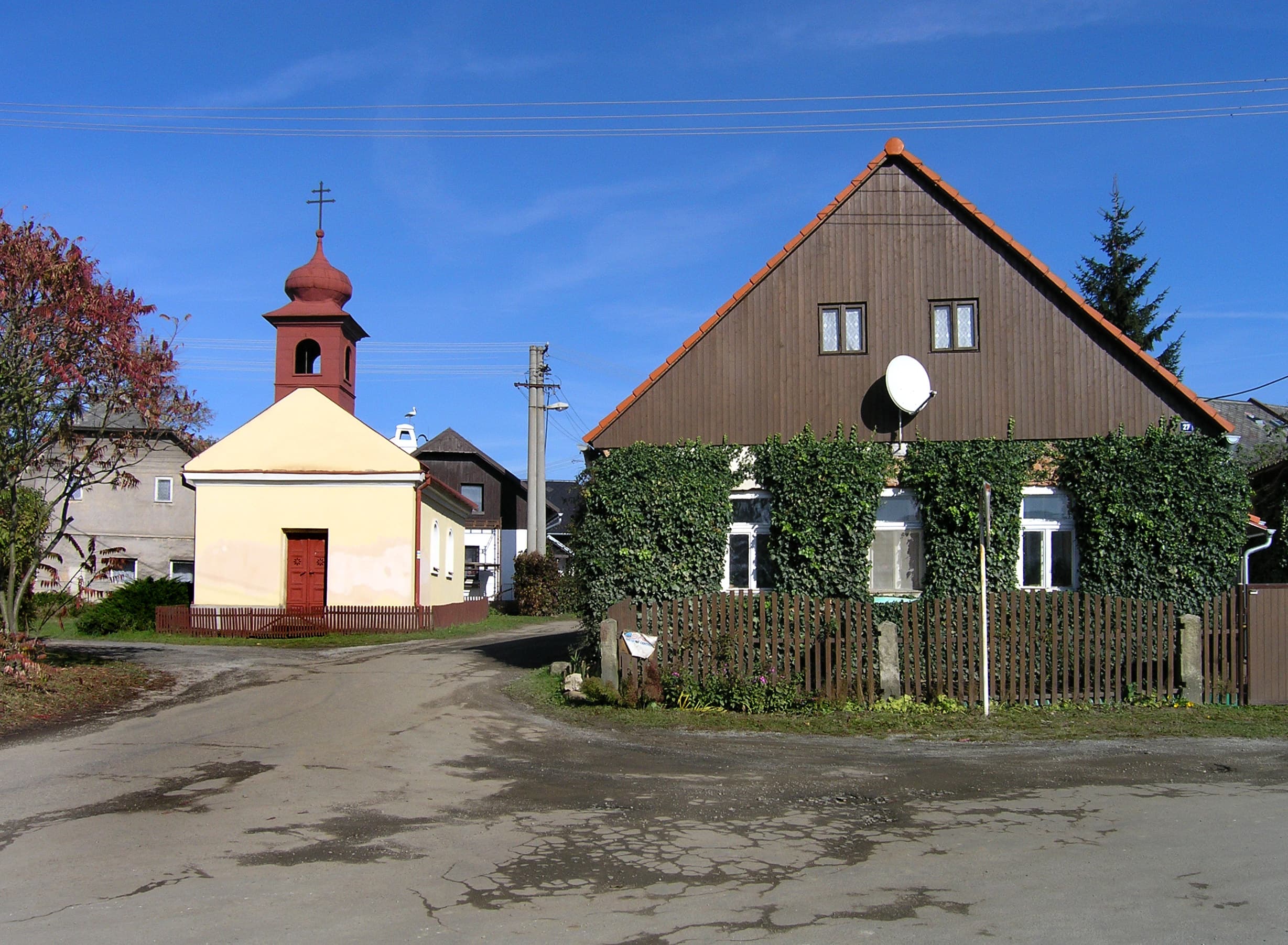 Chapel of Saint Florian in Zborná