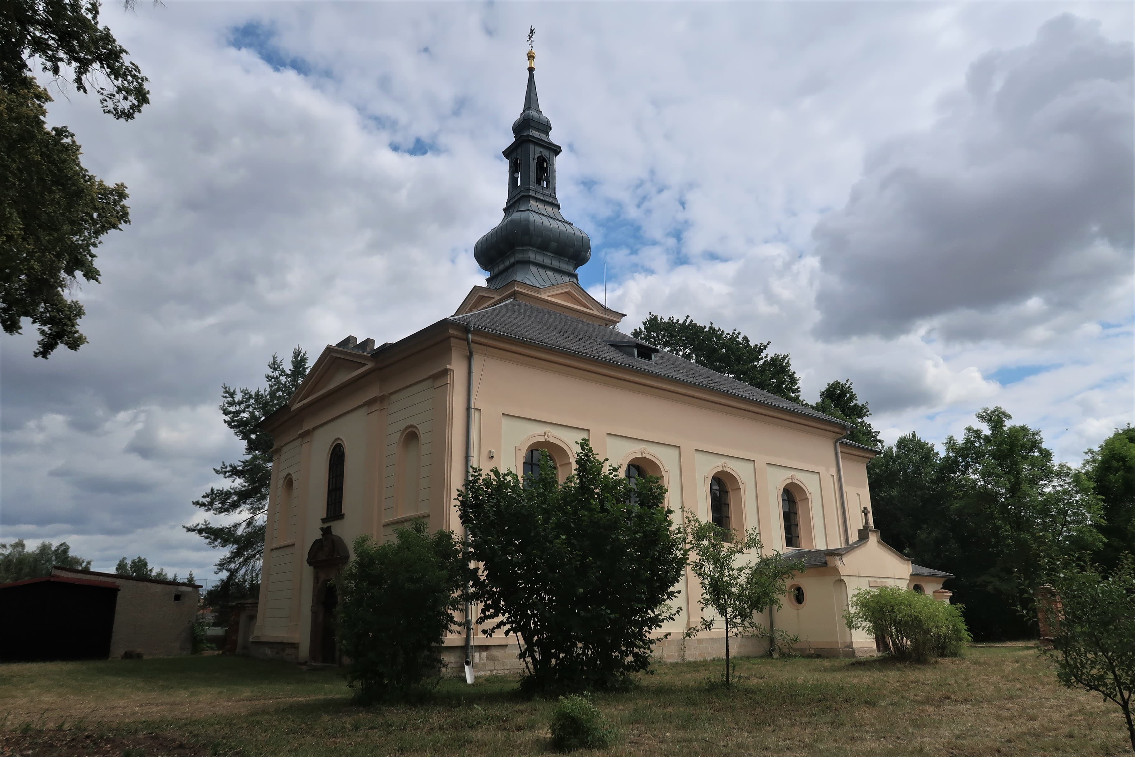 Church of Saint Giles in Křinec