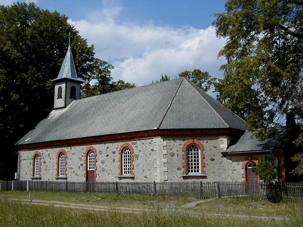 Lutheran church in Kaltene