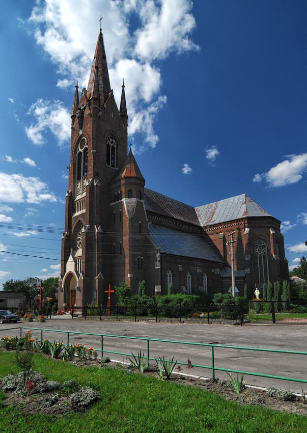 church of Assumption of Virgin Mary in Kamianka-Buzka