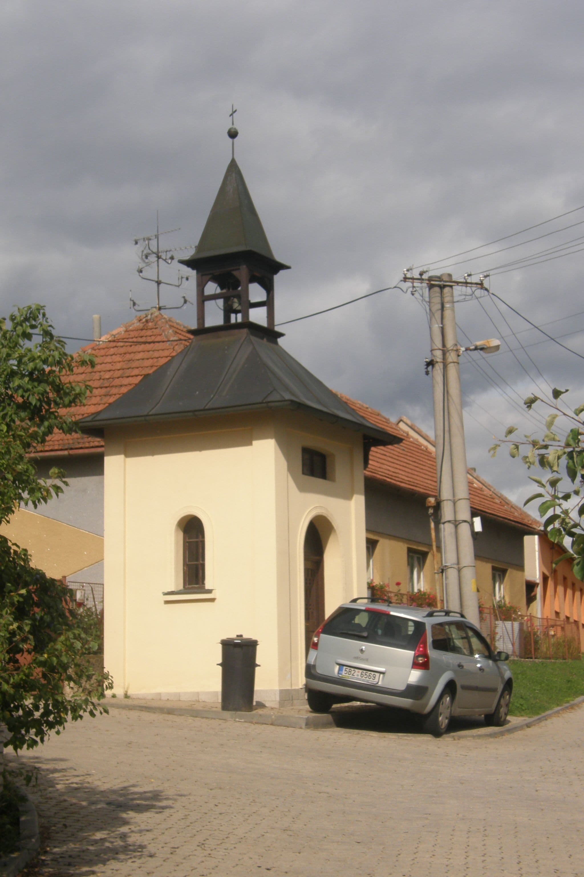 Bell tower in Brno-Útěchov