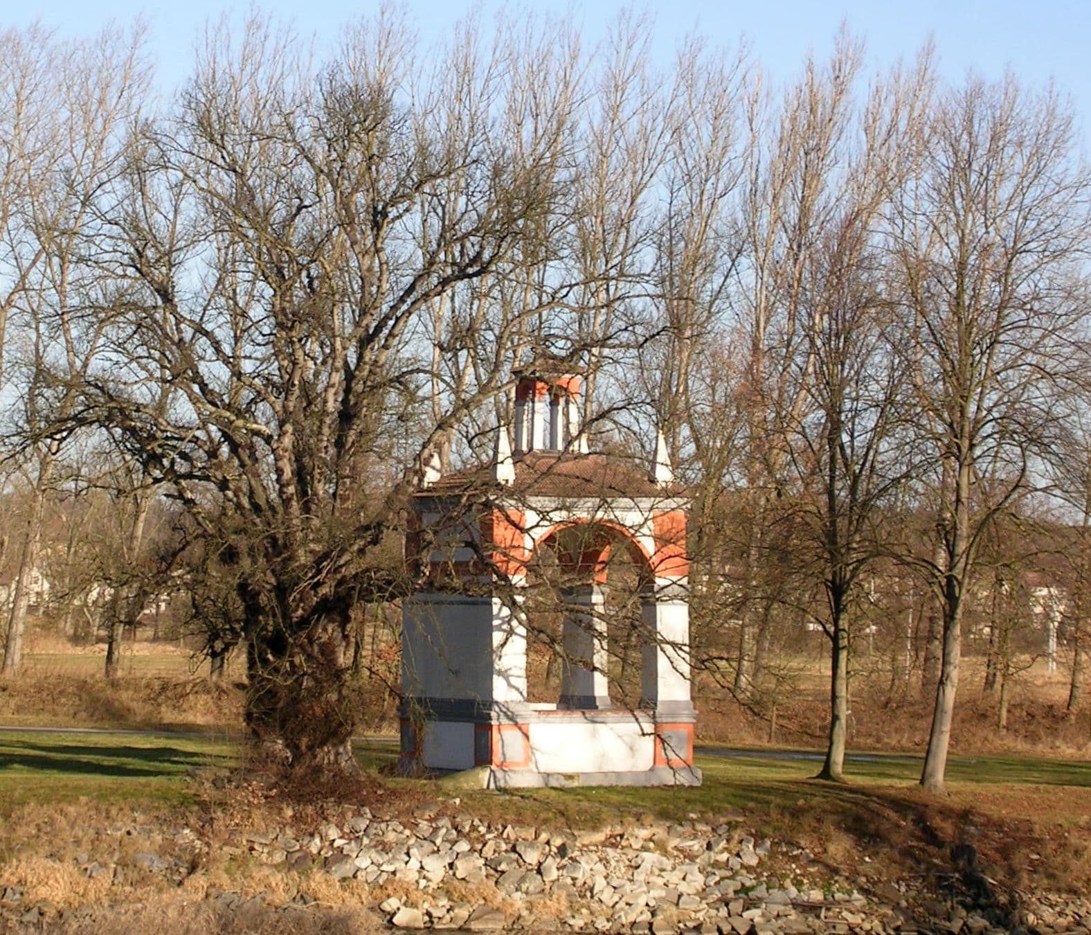 Kestřany, Kalvárie