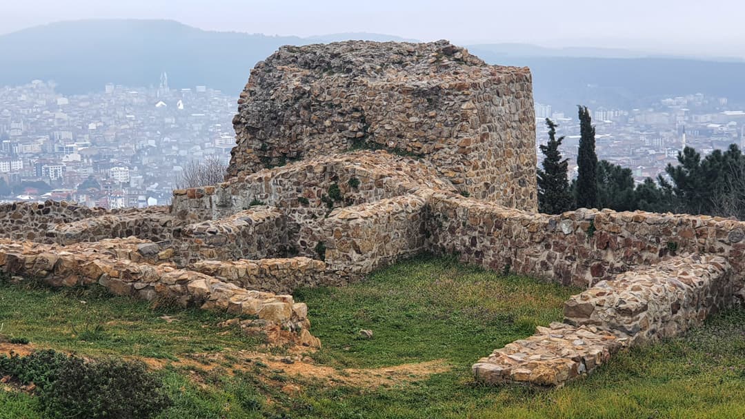 ancient ruins of the Aydos Castle Church