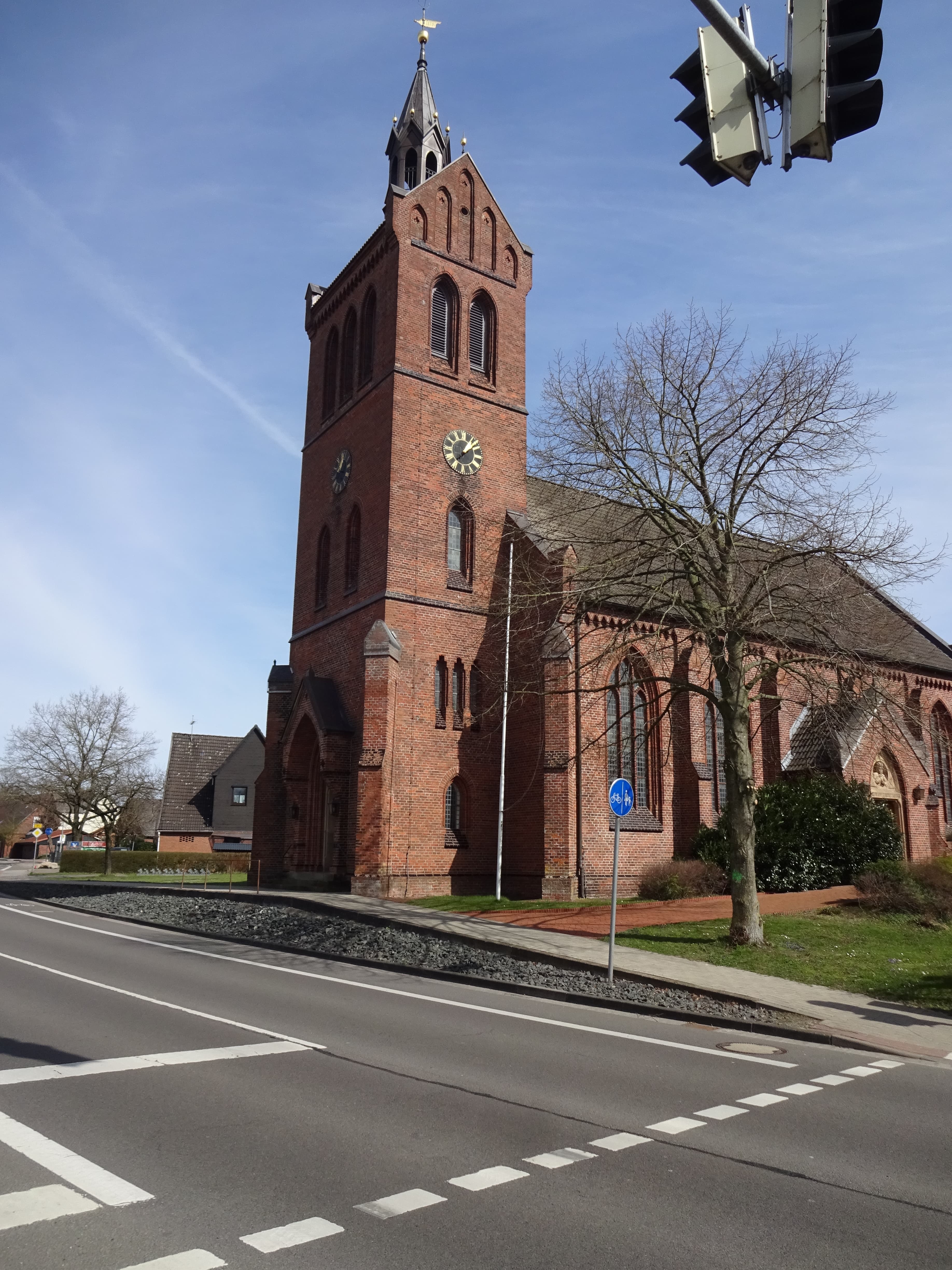Protestant church in Bevern