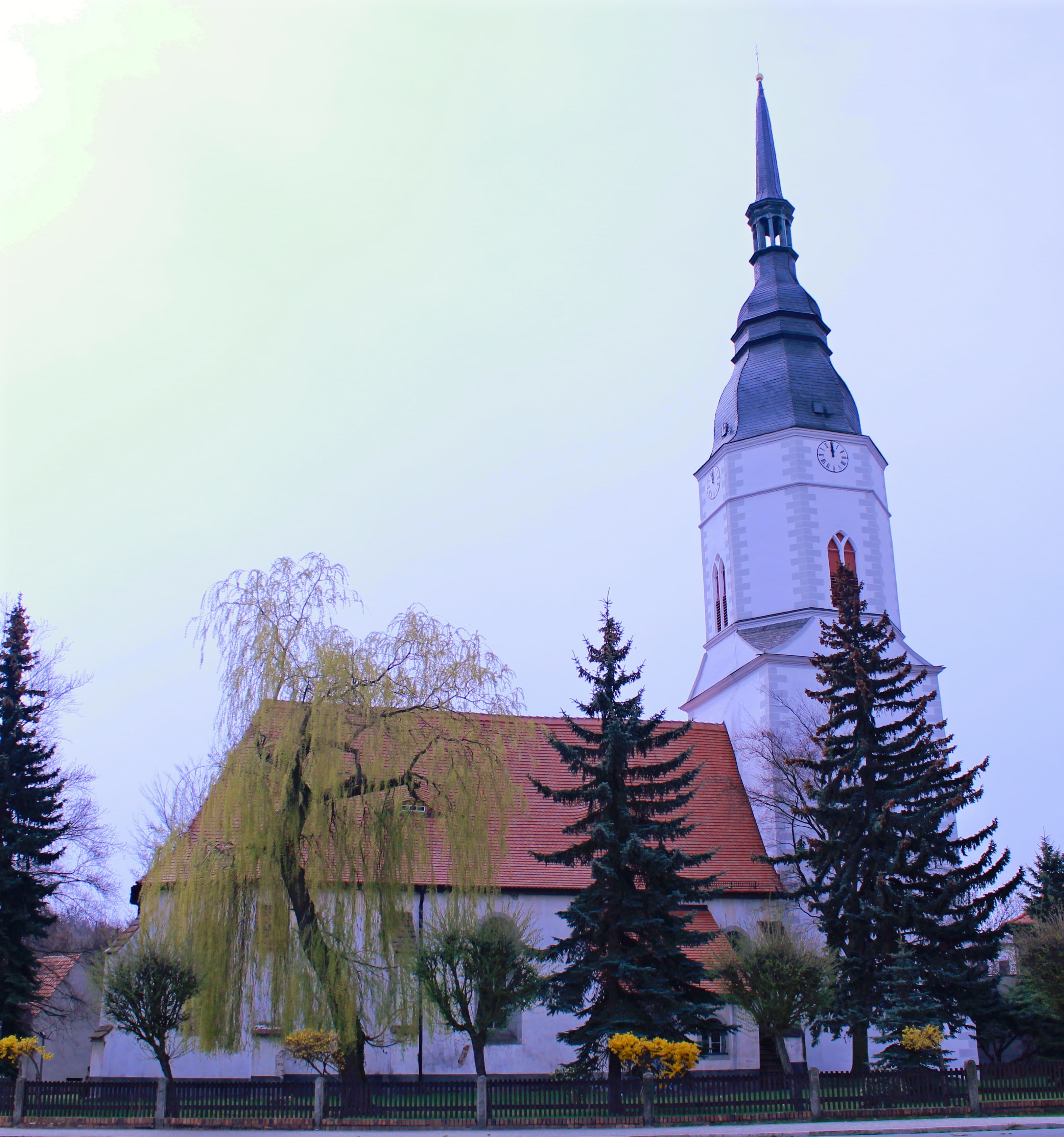 Village church Großthiemig