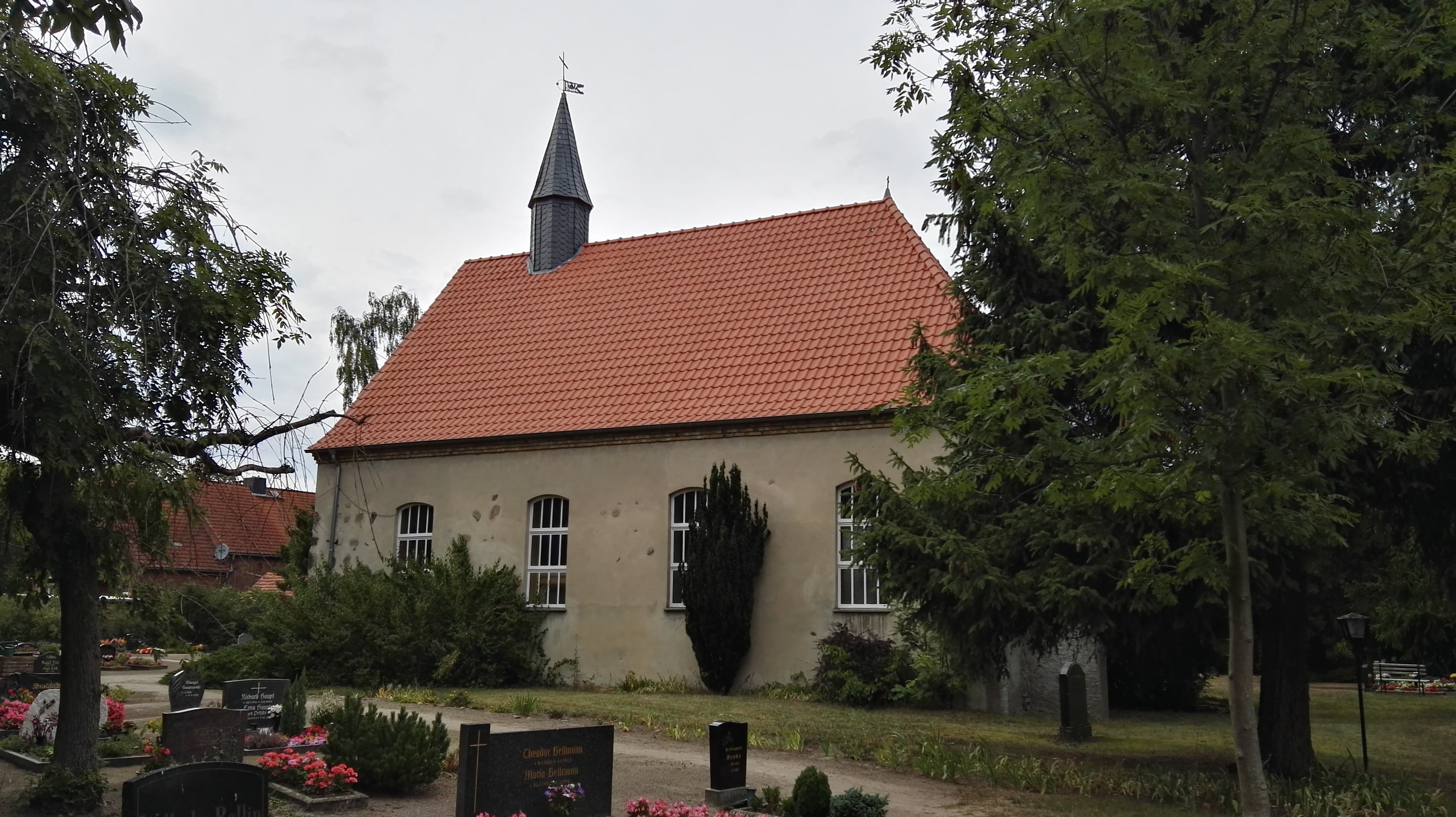 Barnewitz village church