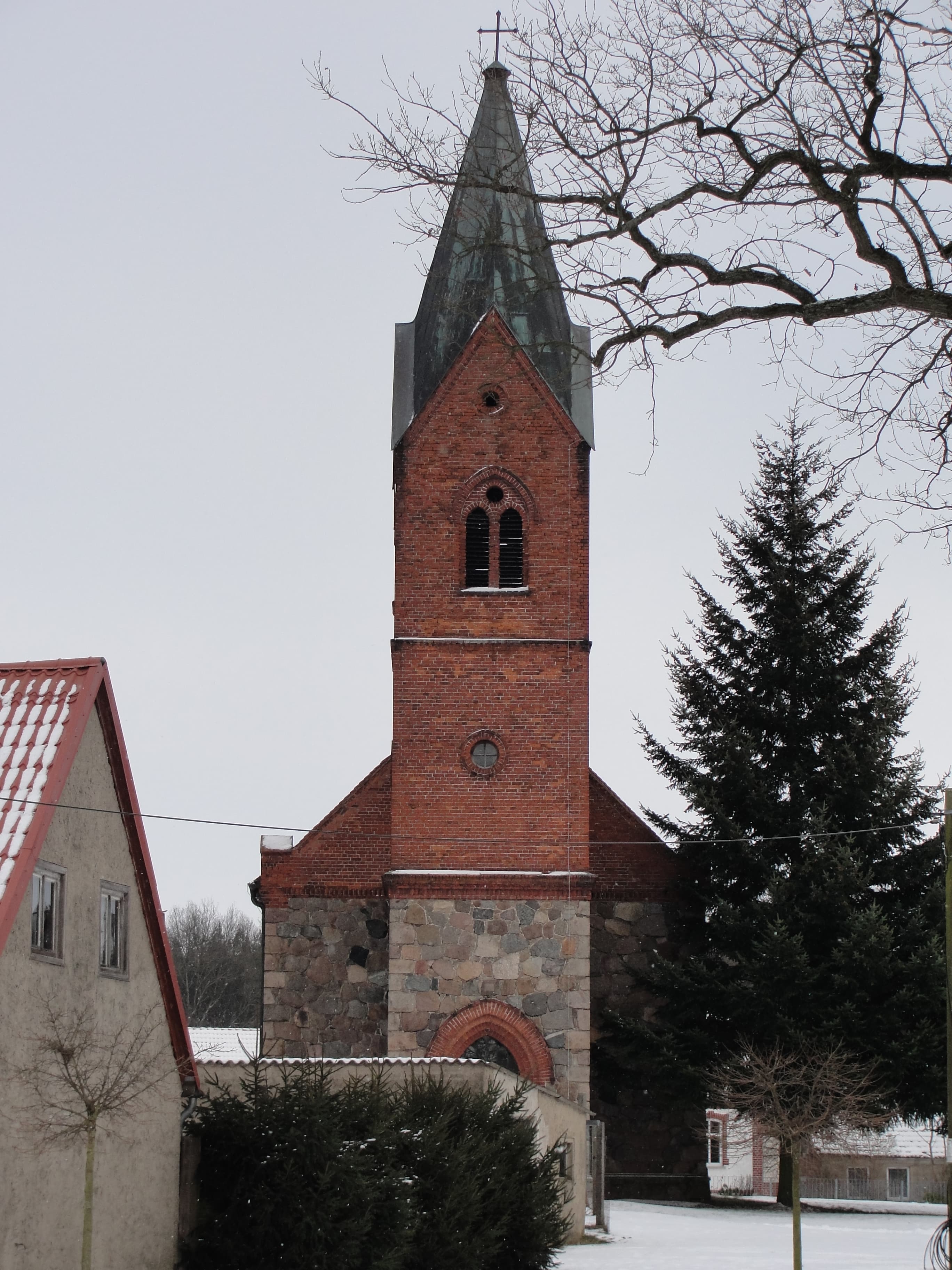Lockstädt village church