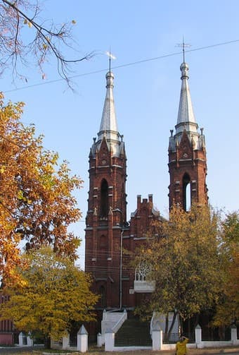 Roman Catholic church in Rybinsk, Russia