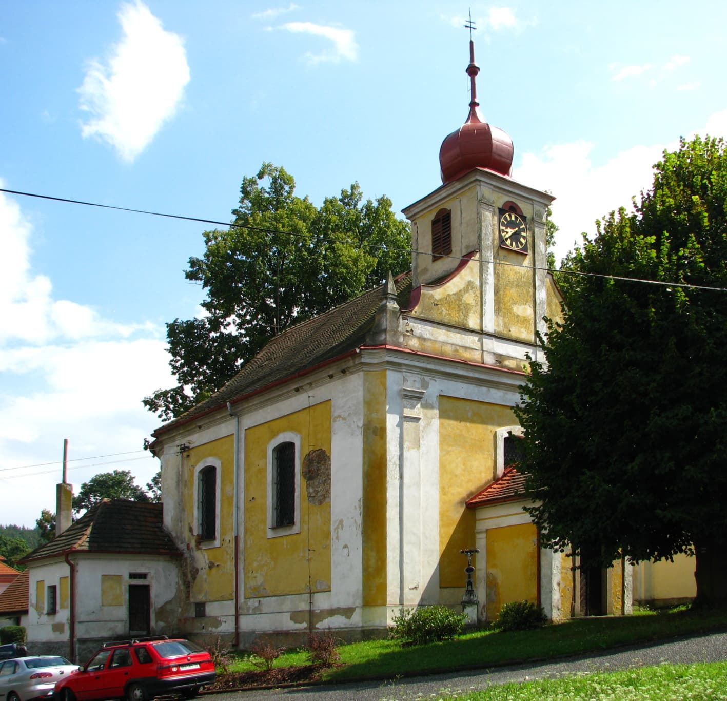 Church of Saint John of Nepomuk in Liblín