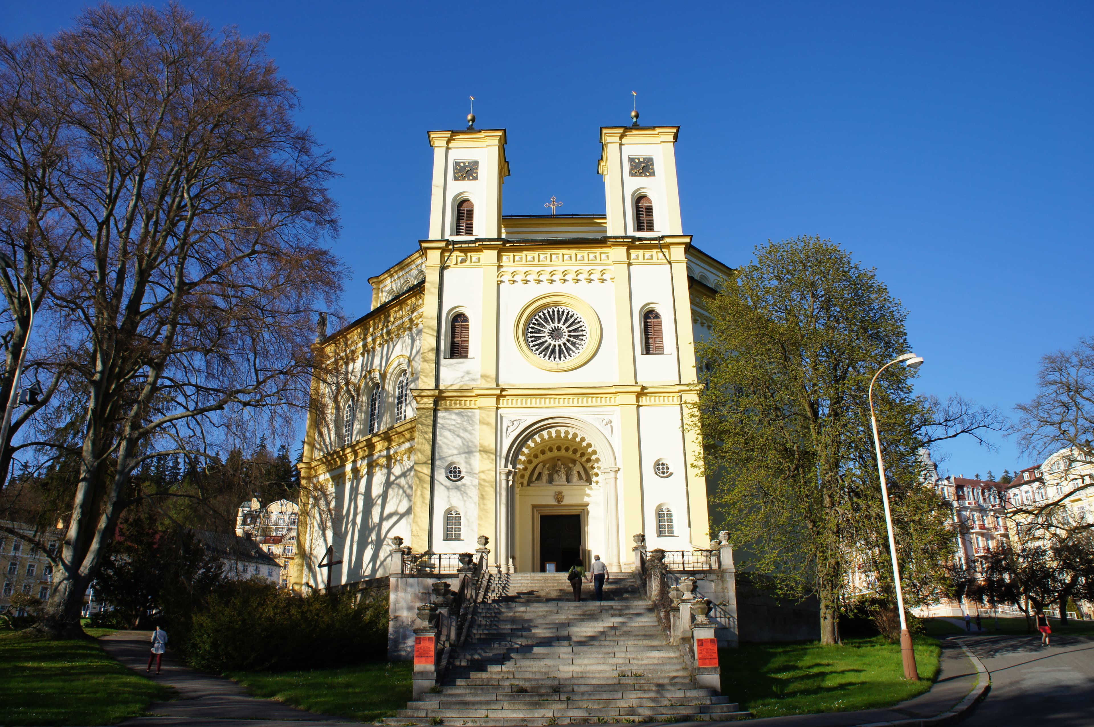 Church of Assumption of Mary in Mariánské Lázně