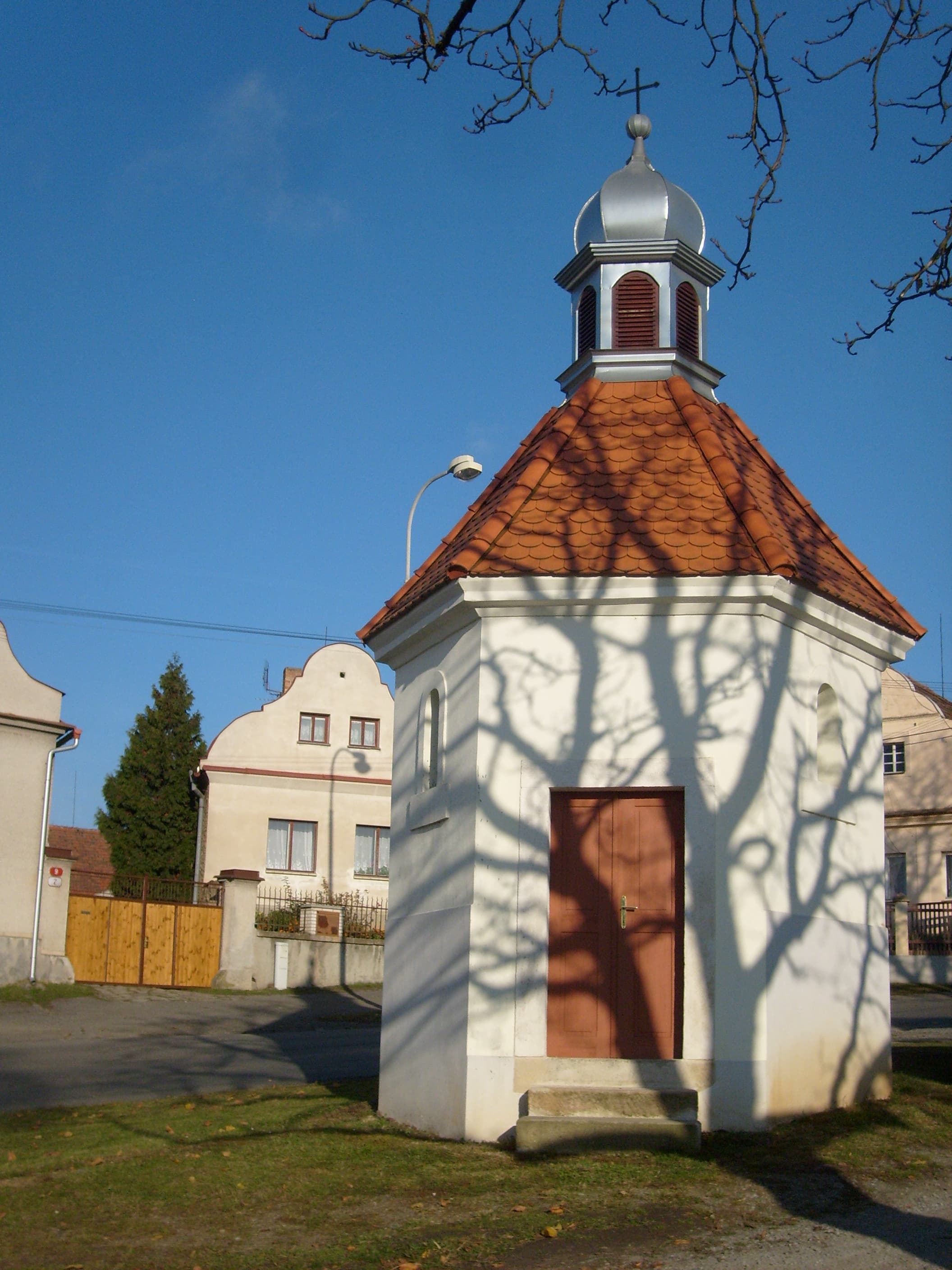 chapel at Koterovská náves in Koterov