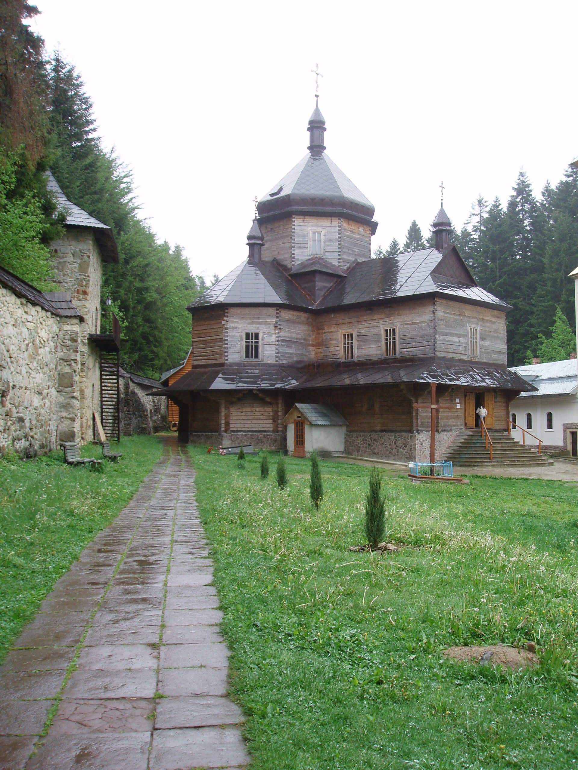 Exaltation of the Holy Cross church in Maniava monastery