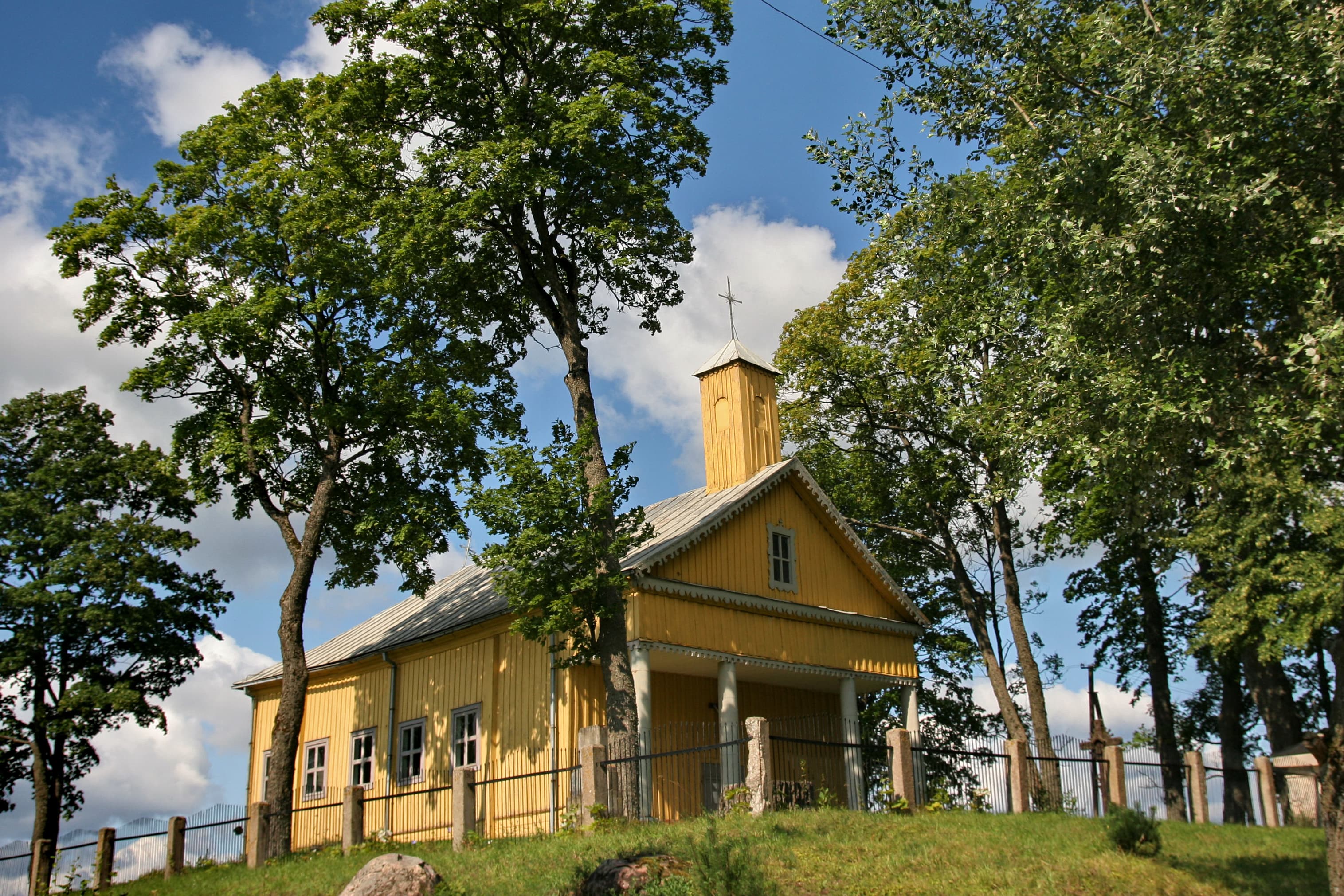 Church of Crucified Jesus, Krikštėnai