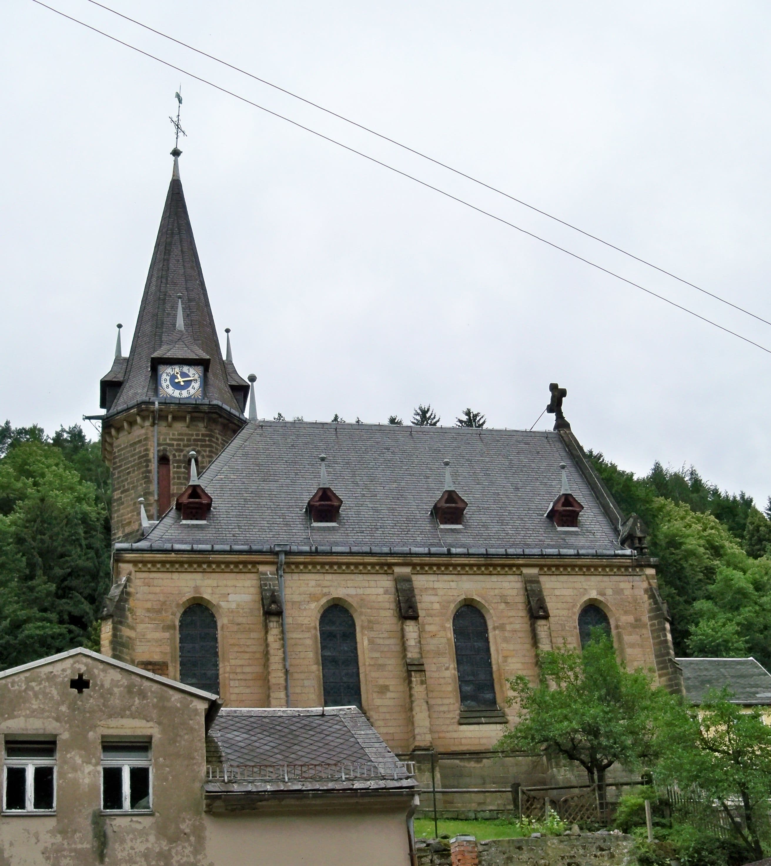 Village church Krippen