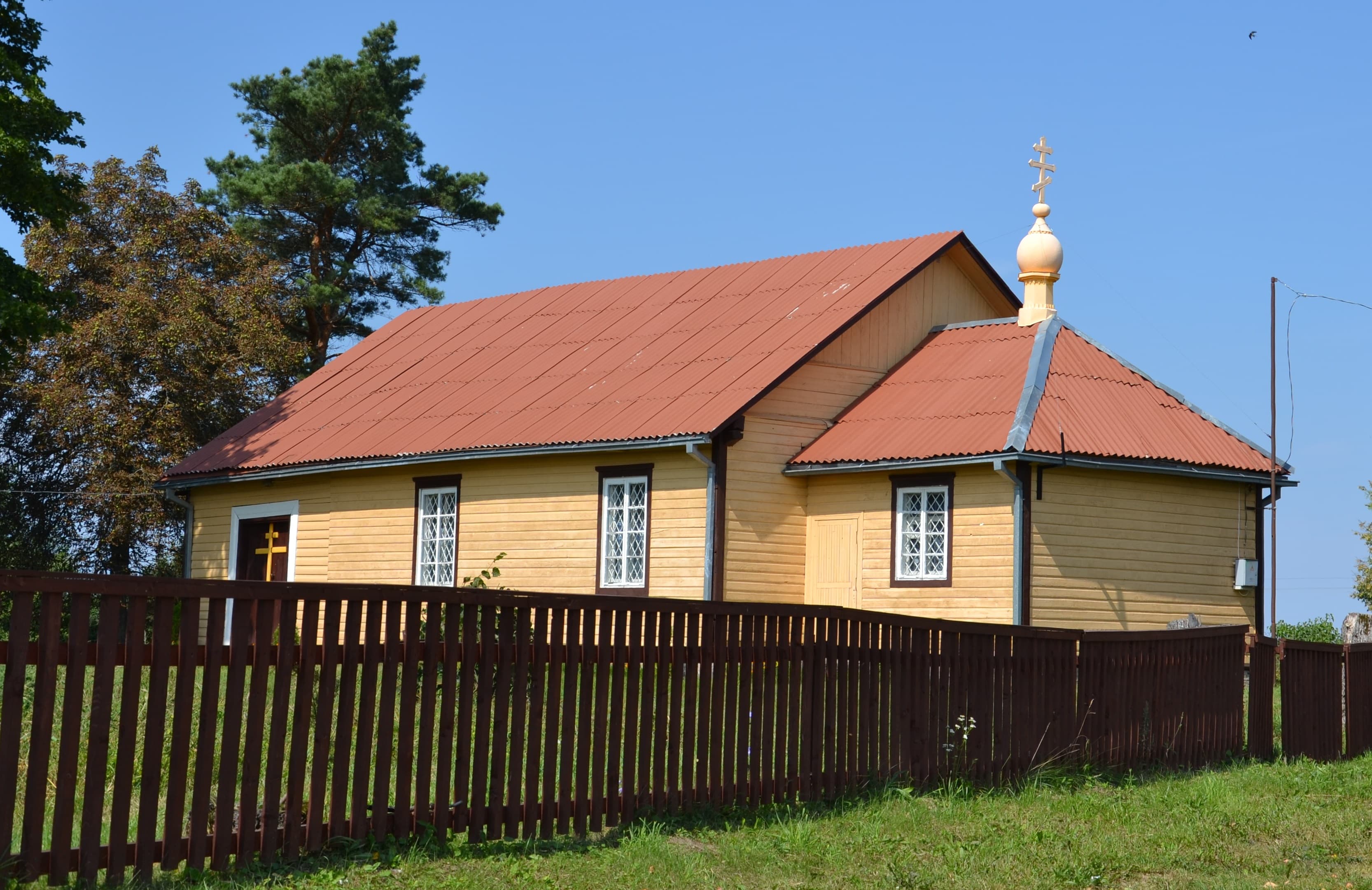 Orthodox church in Kruonis