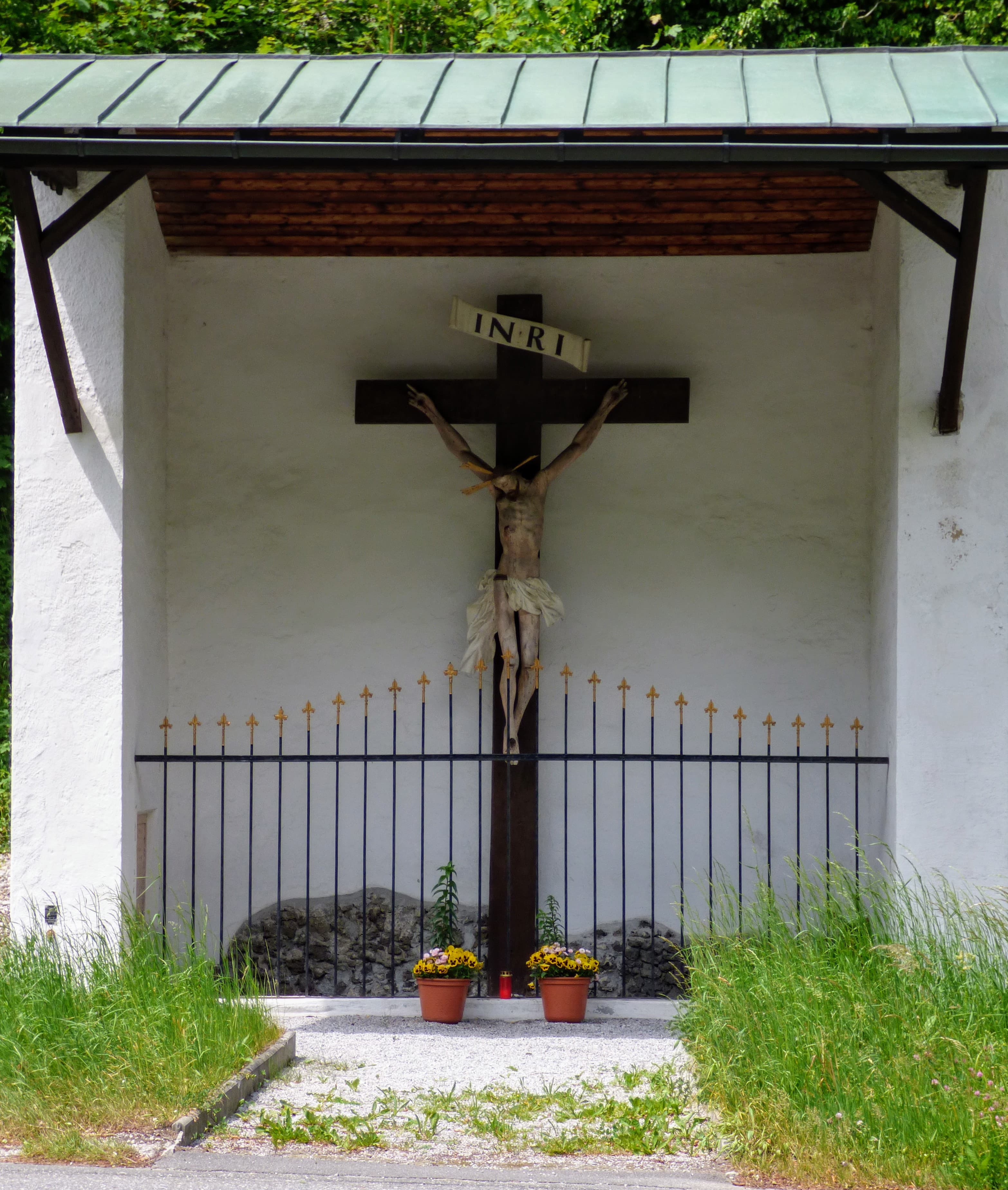 Kruzifix Pestkapelle Werfen