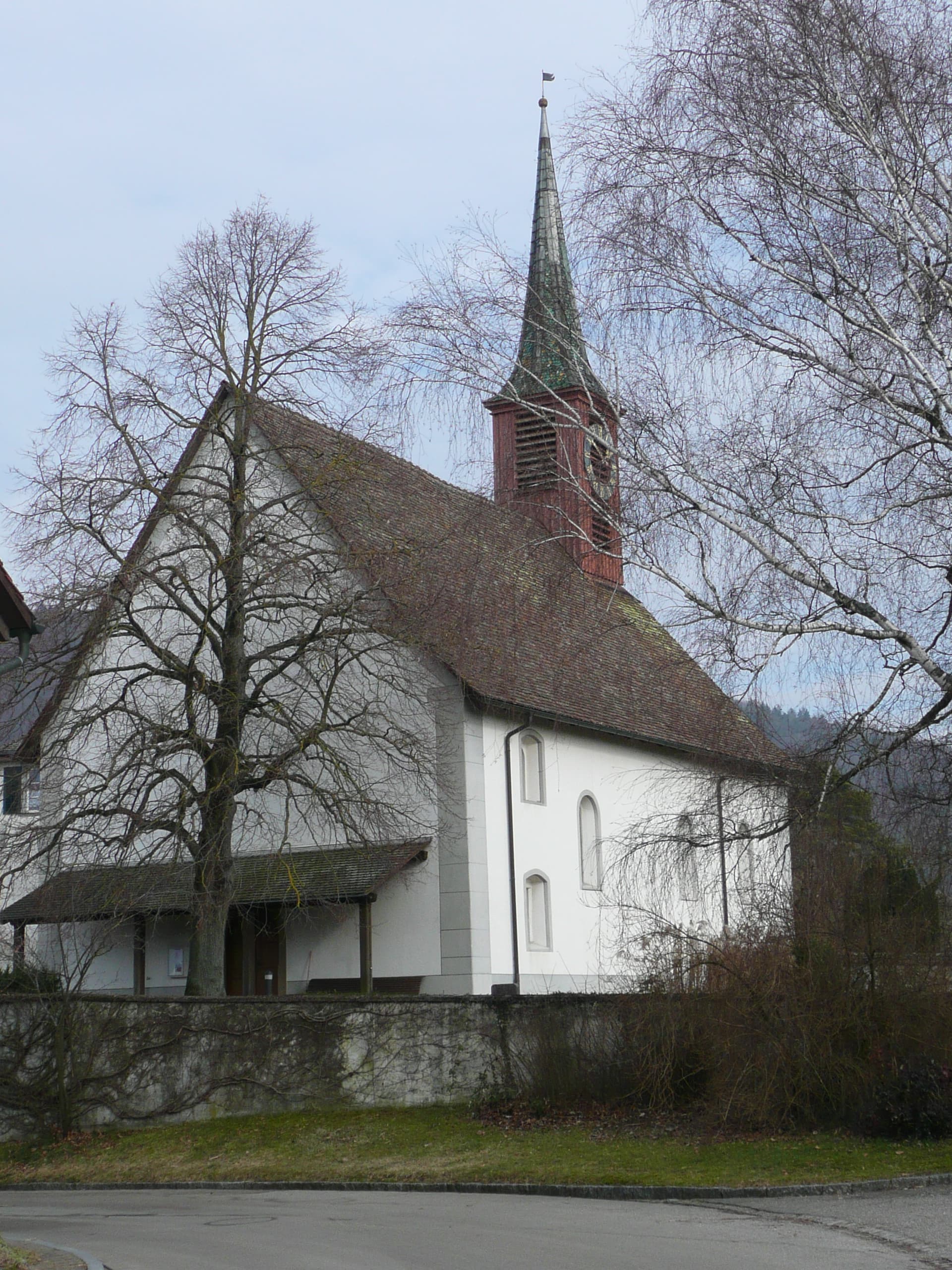 Reformed Church with Rectory and church enclosure