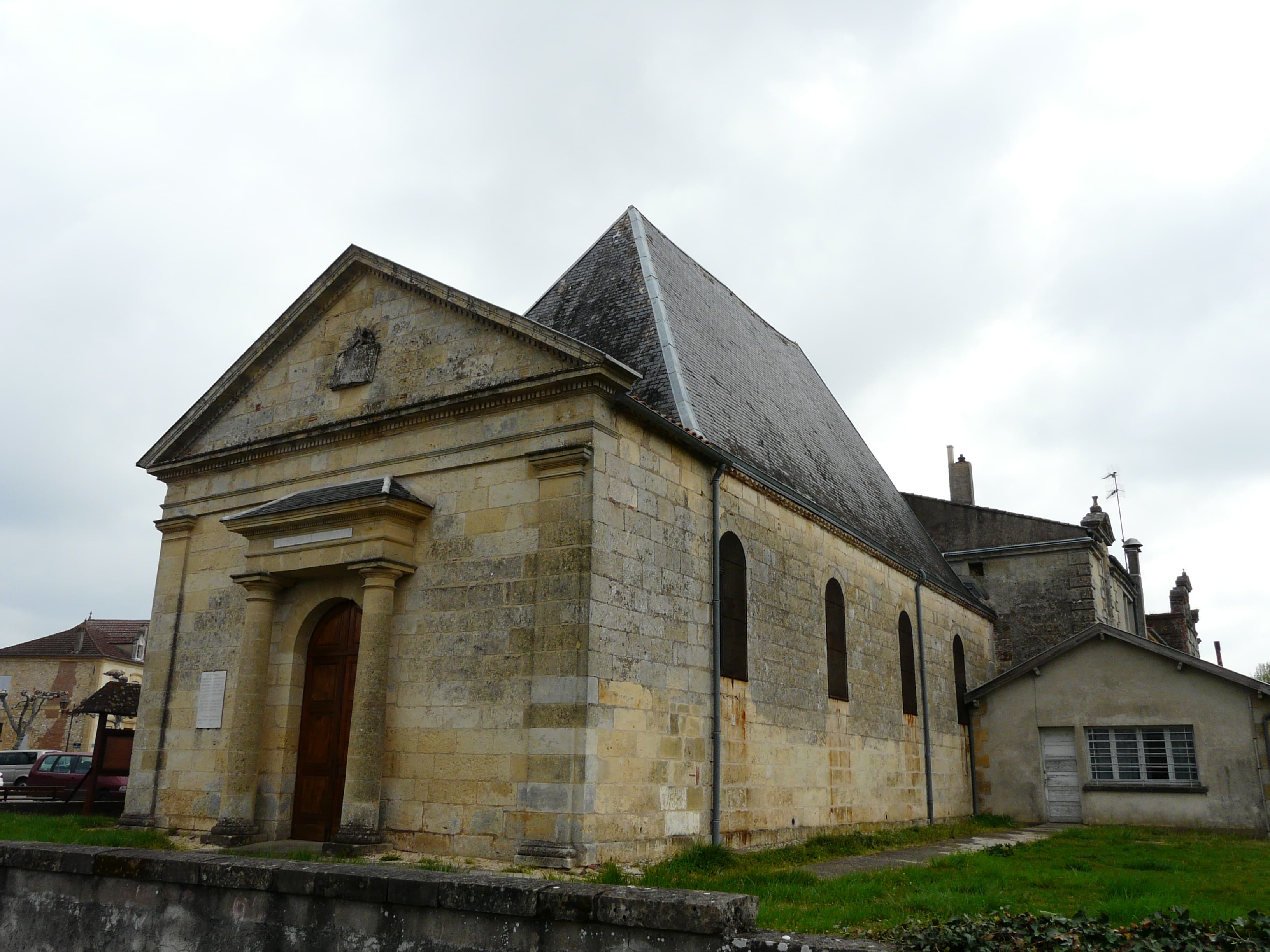 temple protestant de La Force (Dordogne)