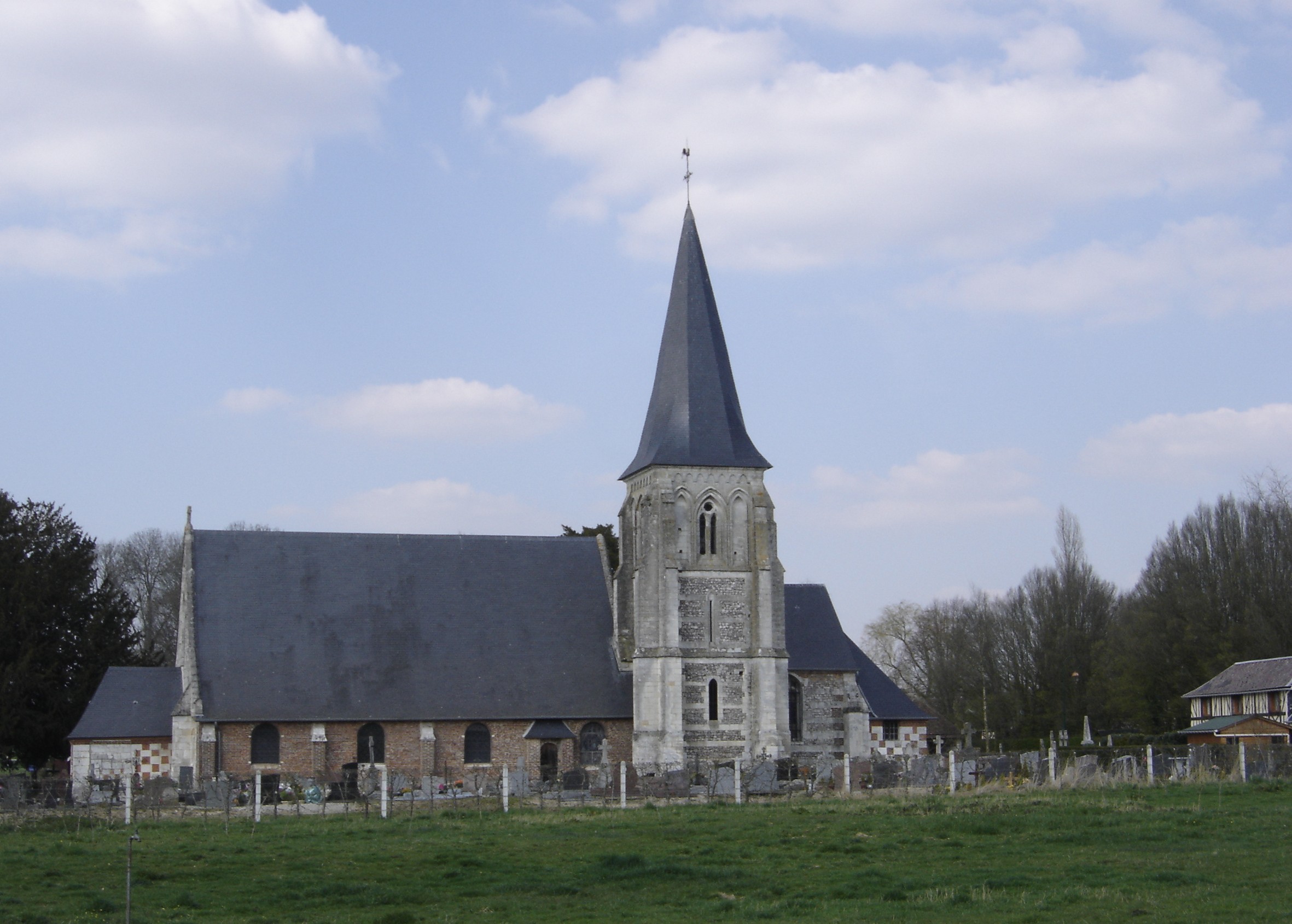 Église Saint-Léger de La Haye-Aubrée