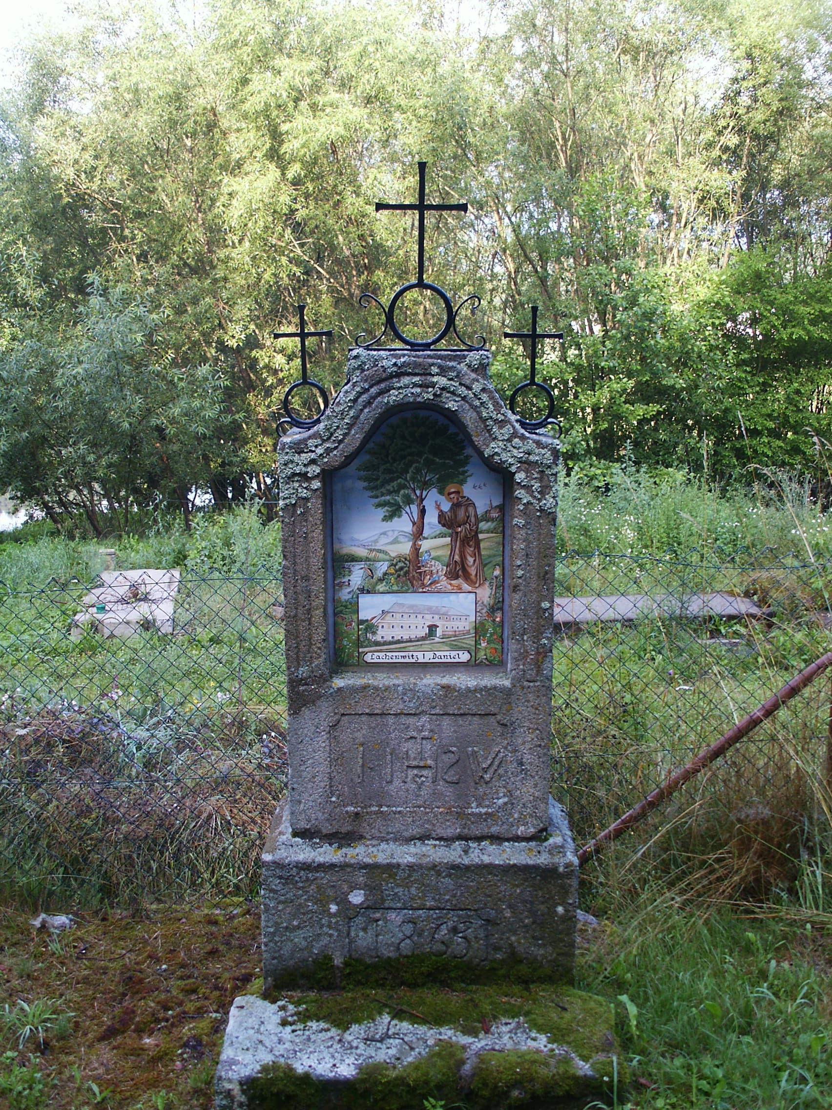 Chapel shrine in Lachovice (1863)