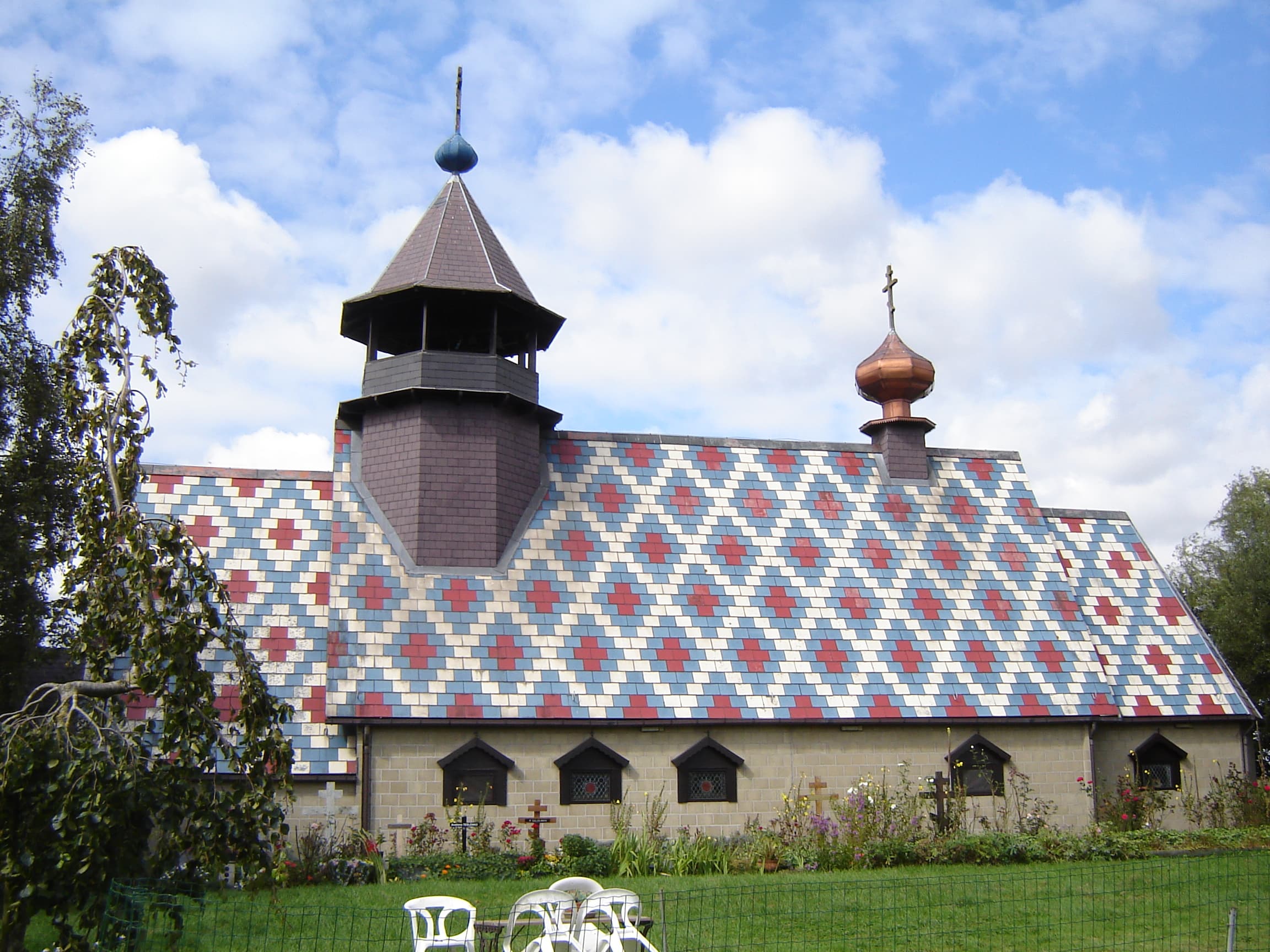 Russian Orthodox church in Lampernisse