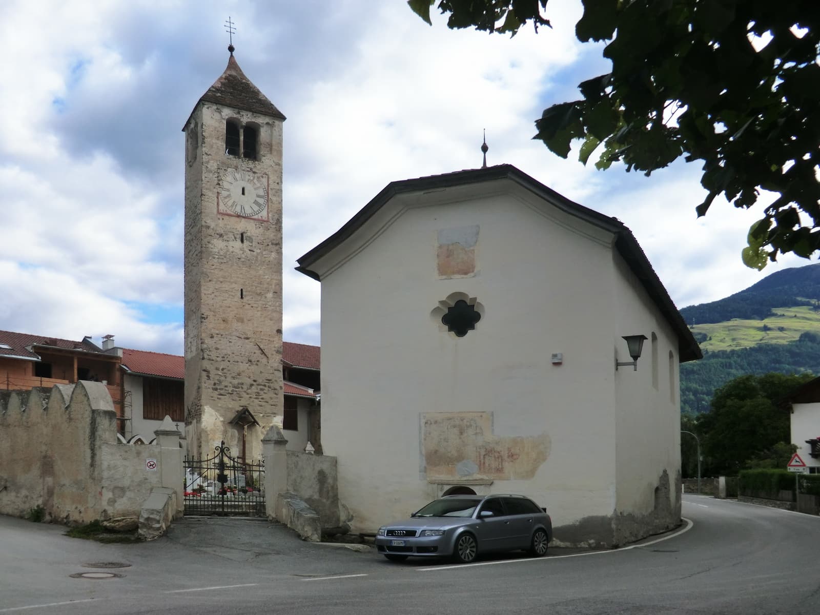 old cemetery chapel