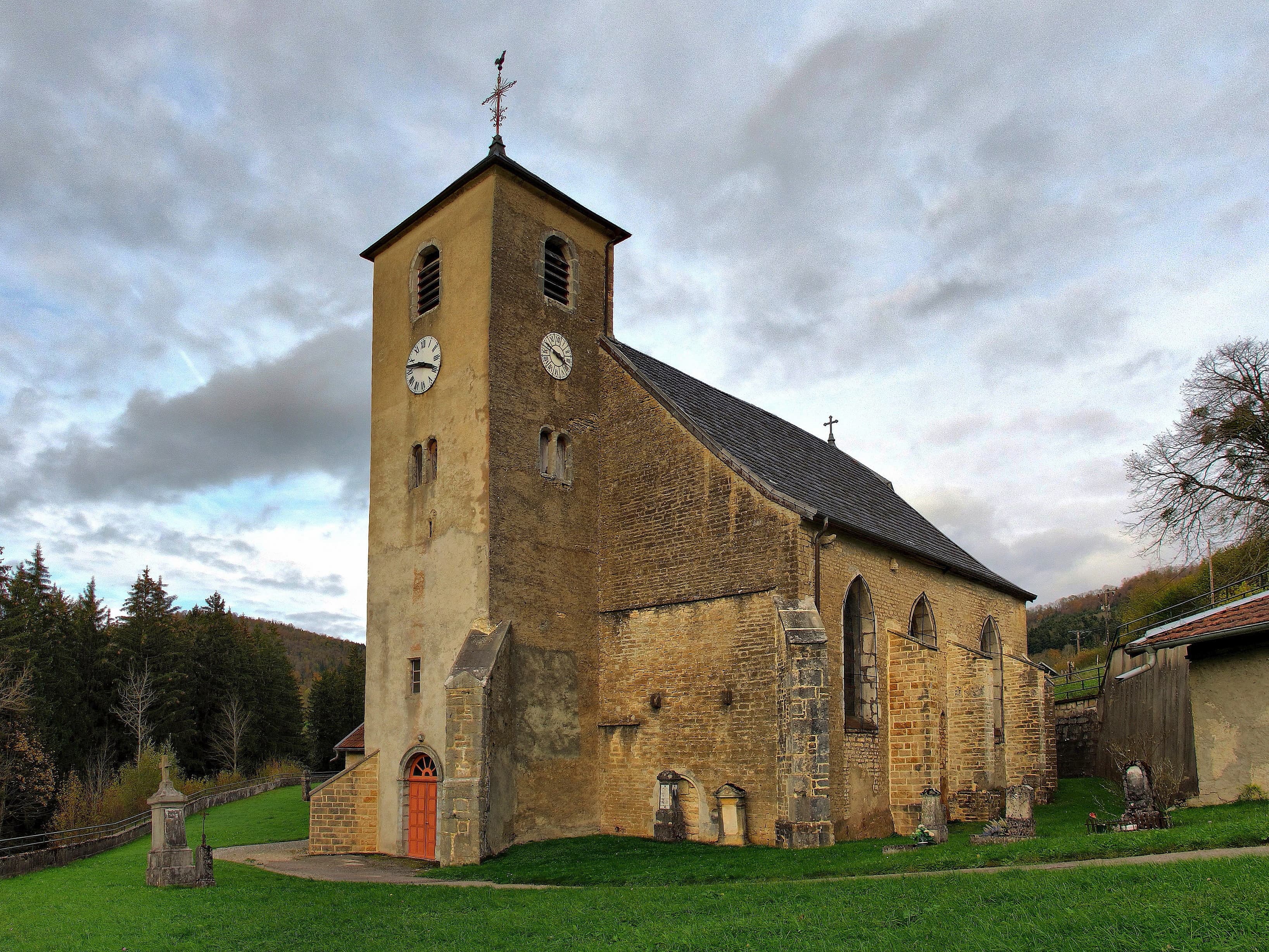 église Saint-Sulpice de Laval-le-Prieuré