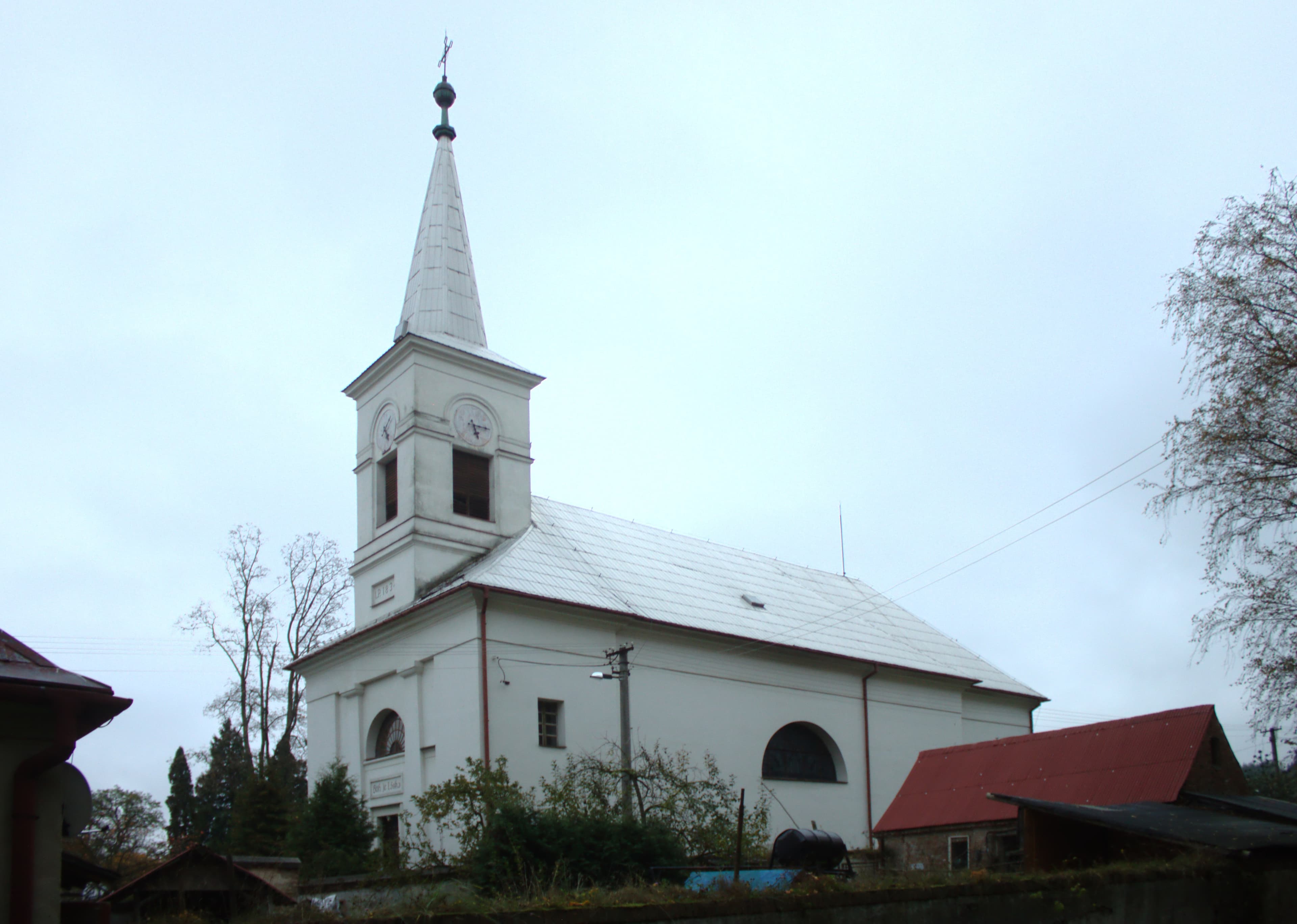 Church of Exaltation of the Holy Cross in Linhartovy