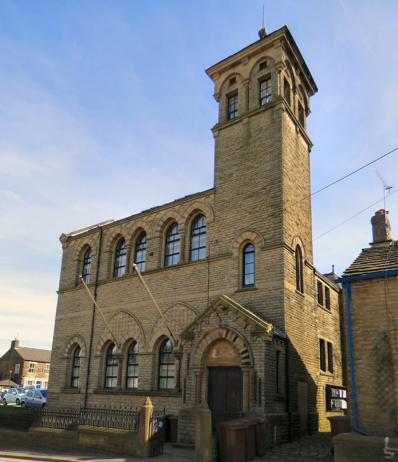 RE North and Co Limited and attached railings and gate piers