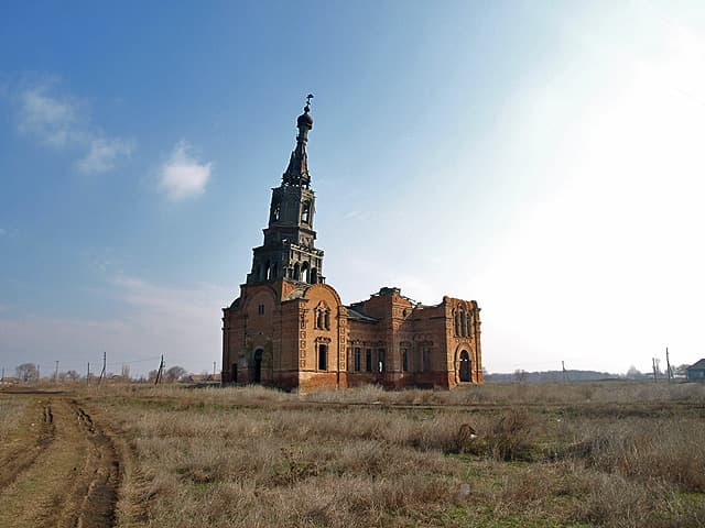 Our Lady of Kazan church, Loginovka