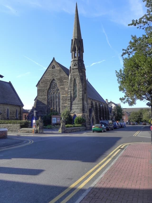 Lytham United Reformed Church, With Attached Garden Wall And Gate Piers