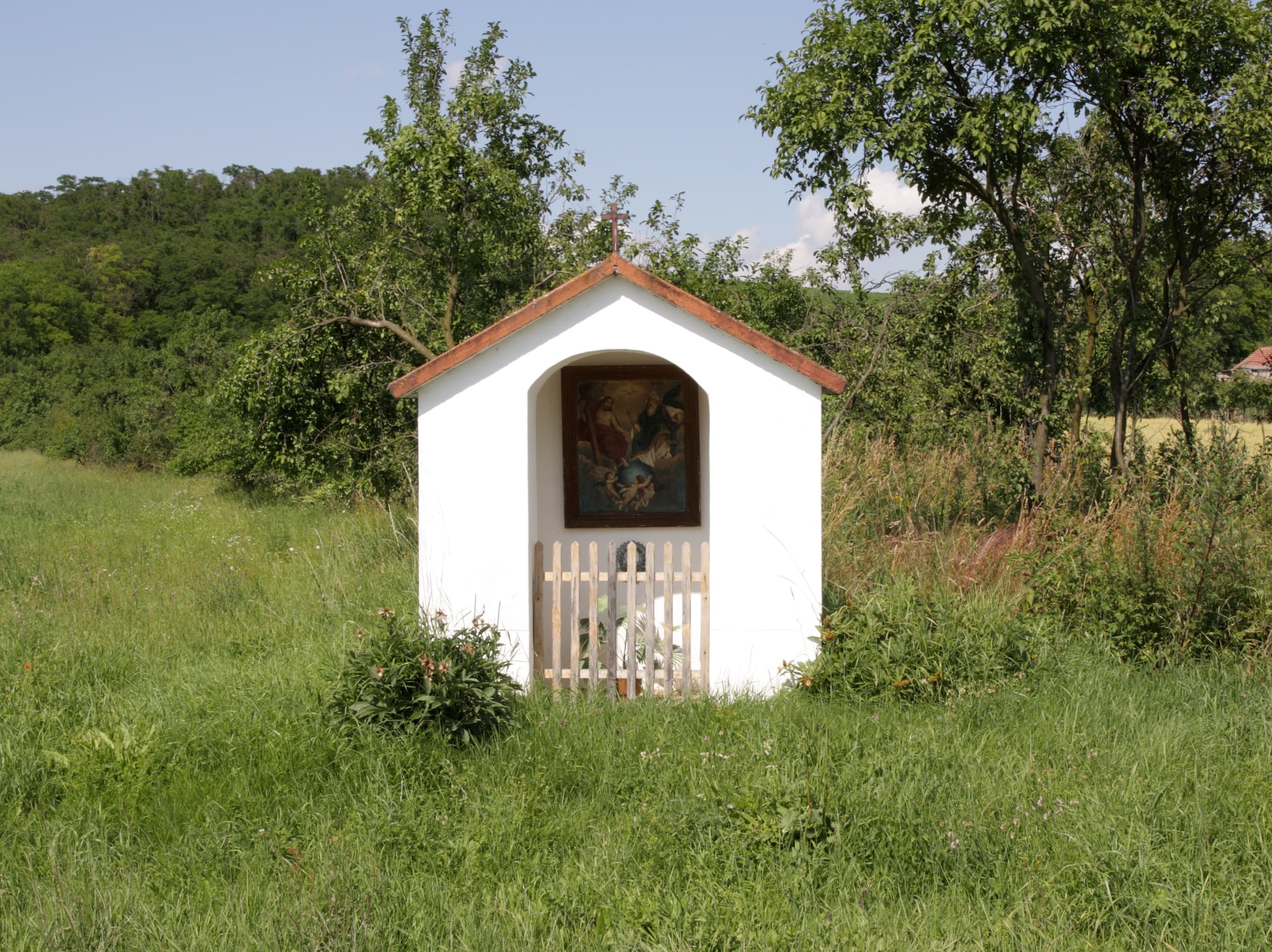 Chapel-shrine in Mělčany