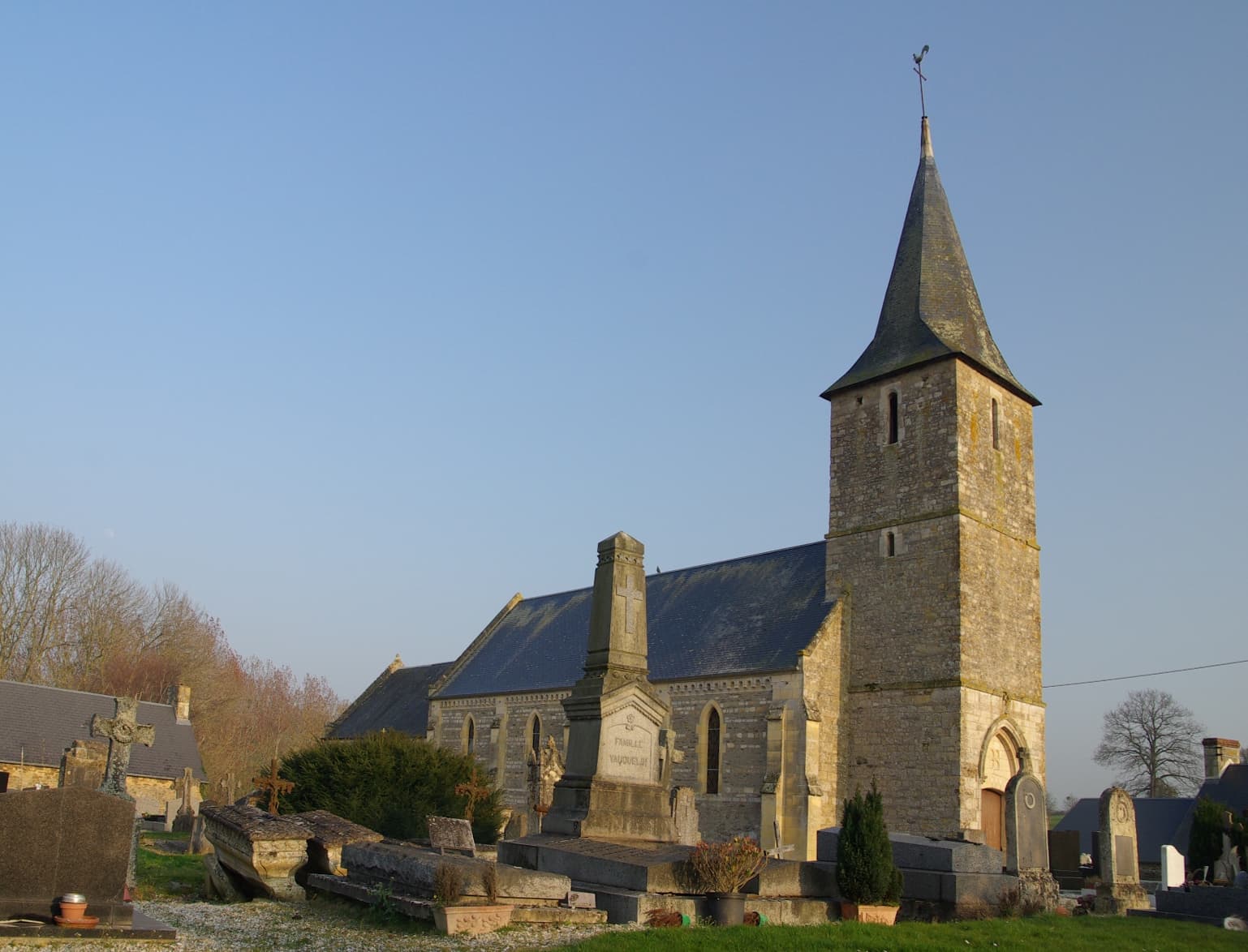 Église Saint-Sulpice de Maisoncelles-sur-Ajon
