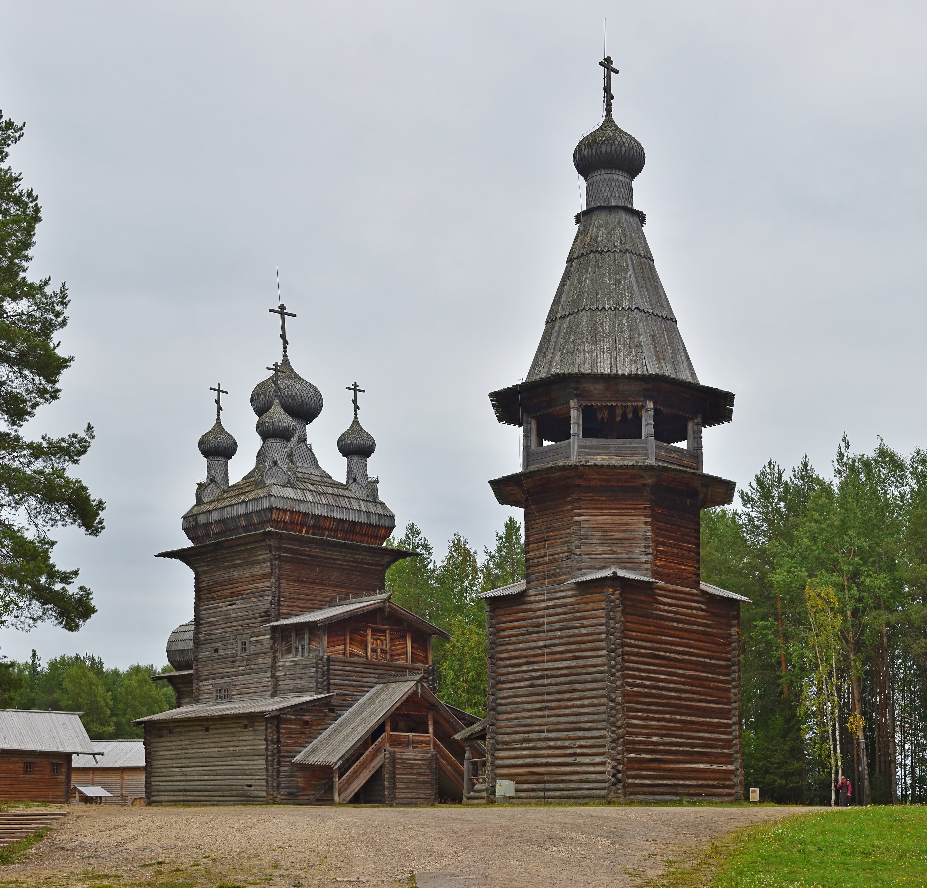 Church of the Ascension from Kushereka (Malye Korely)