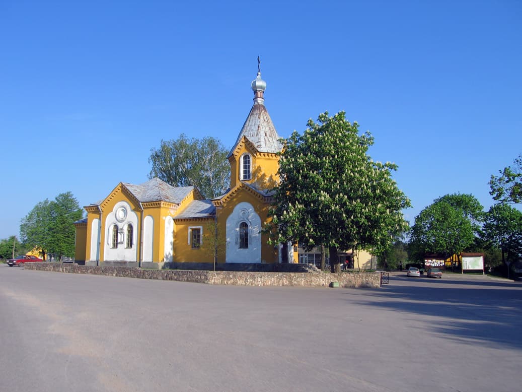 Orthodox church in Merkinė