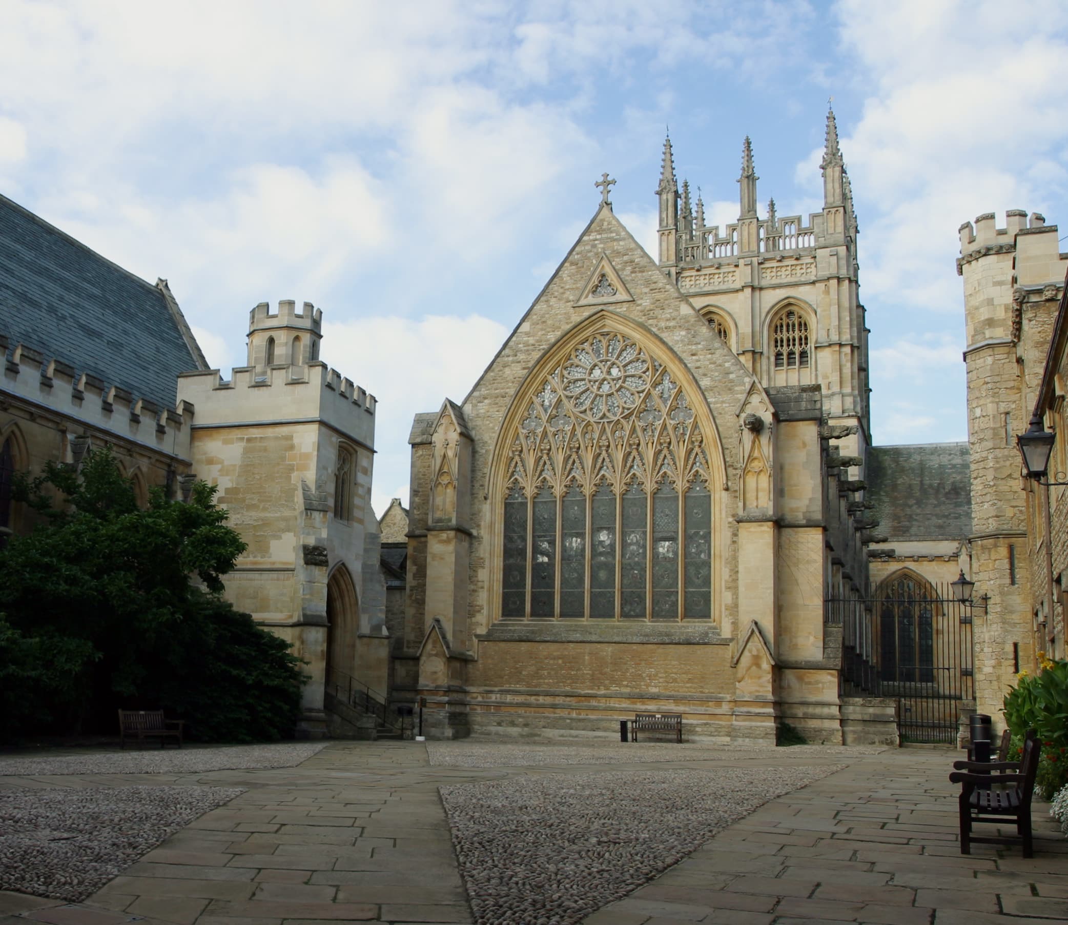 Merton College, Chapel, Front Quadrangle