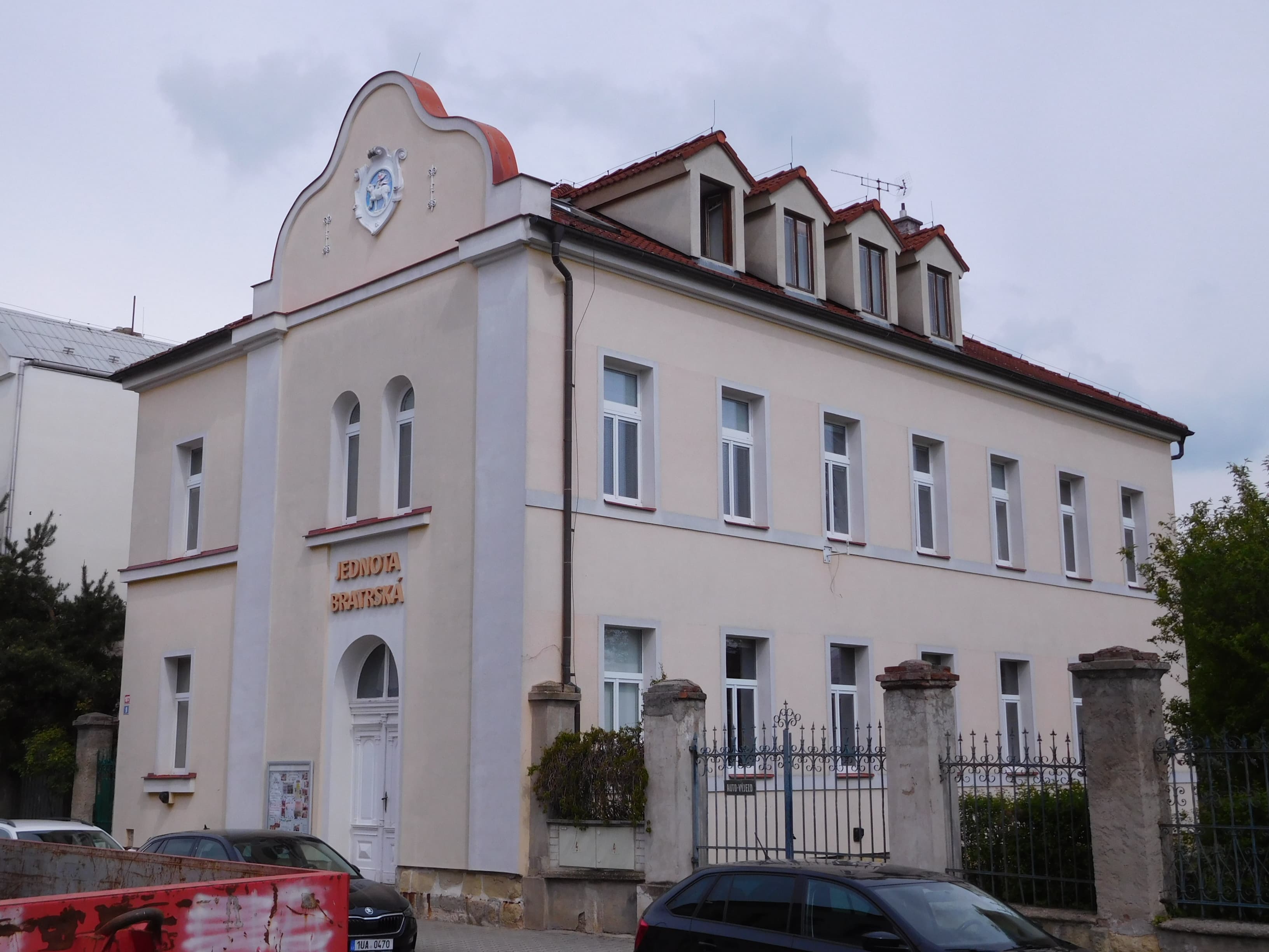 Unitas Fratrum church in Mladá Boleslav