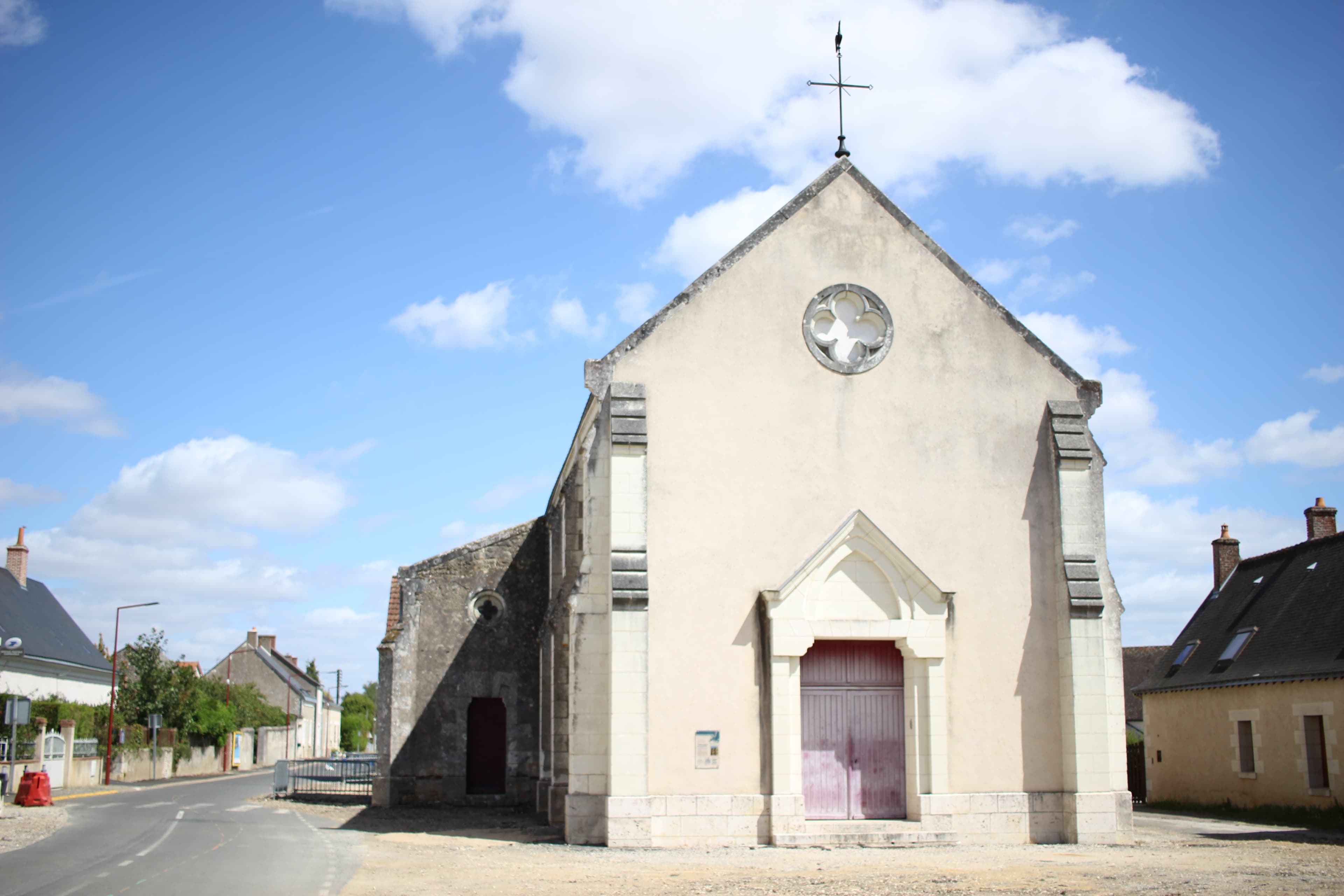 Saint Martin church of Montreuil-en-Touraine