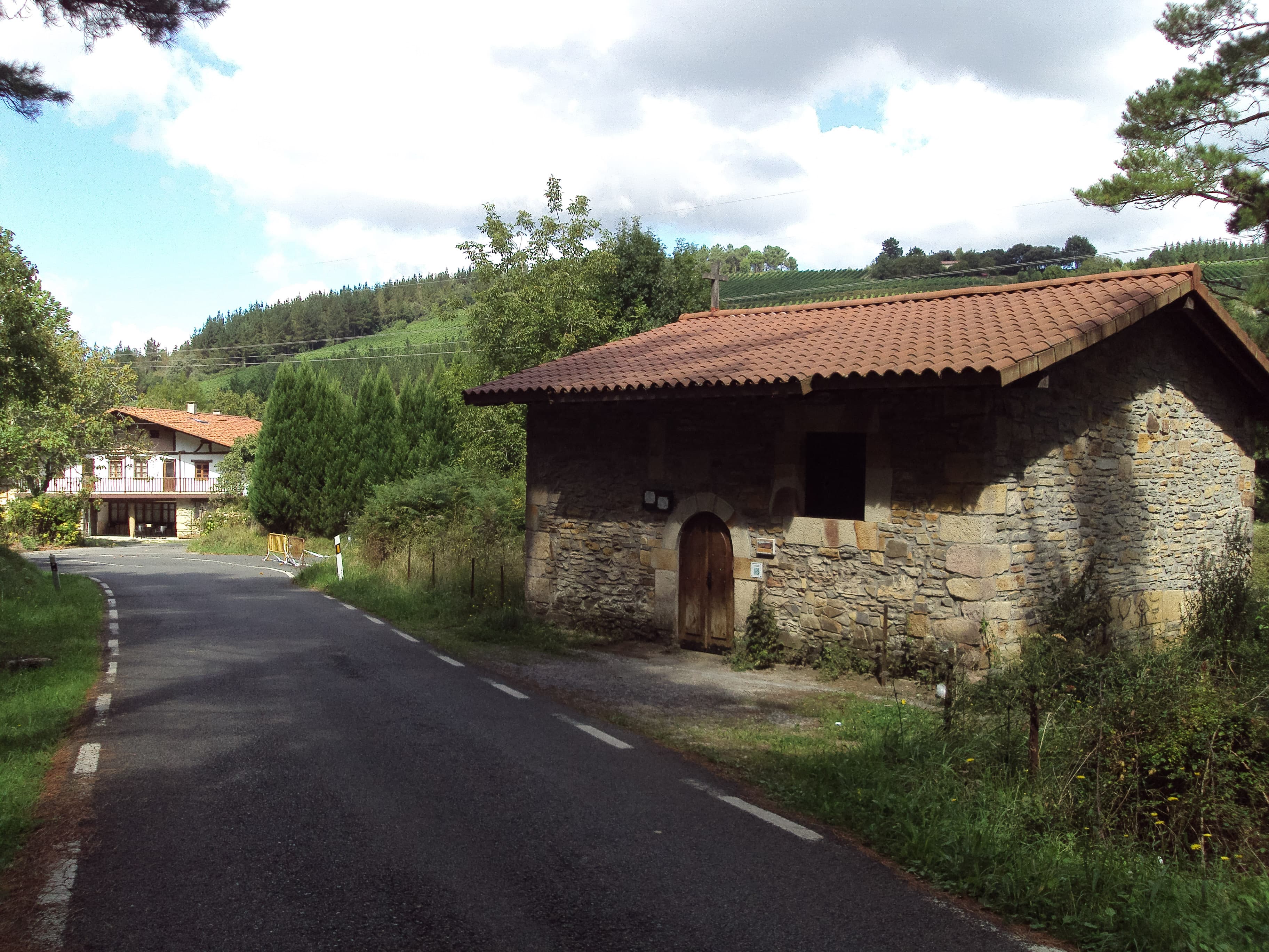 San Esteban baseliza, Morga