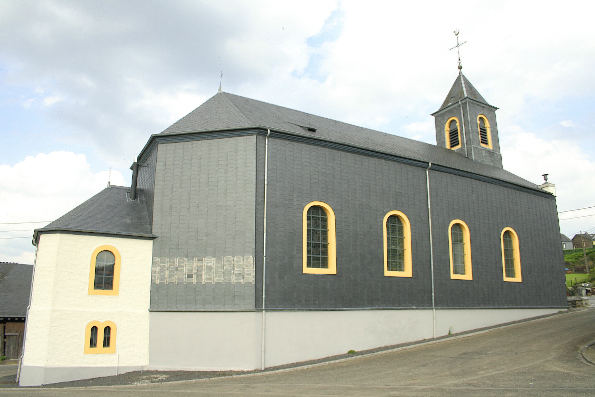 Saint Hubertus church of Mortehan