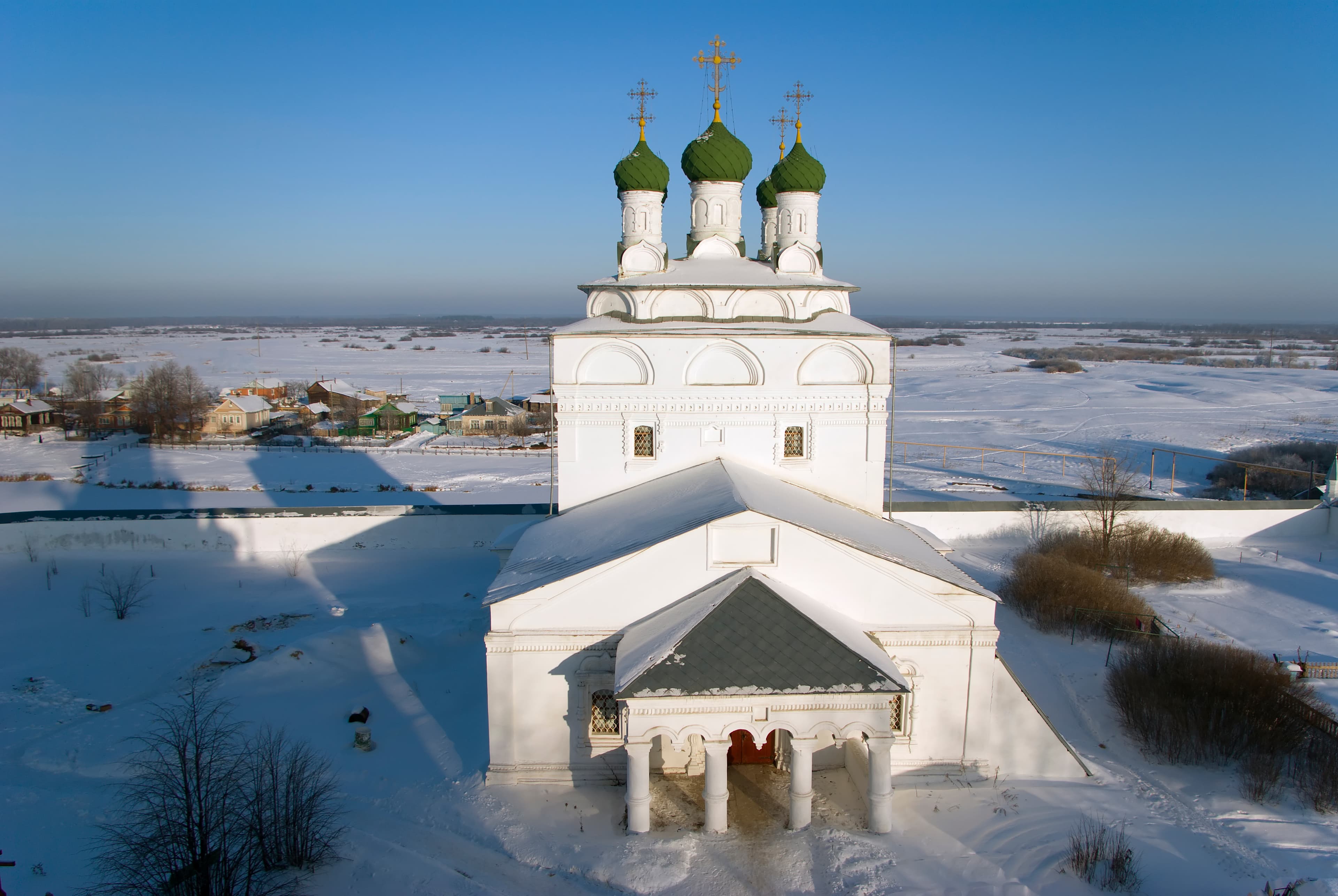 Epiphany church in Bogoyavlensky Monastery (Mstera)
