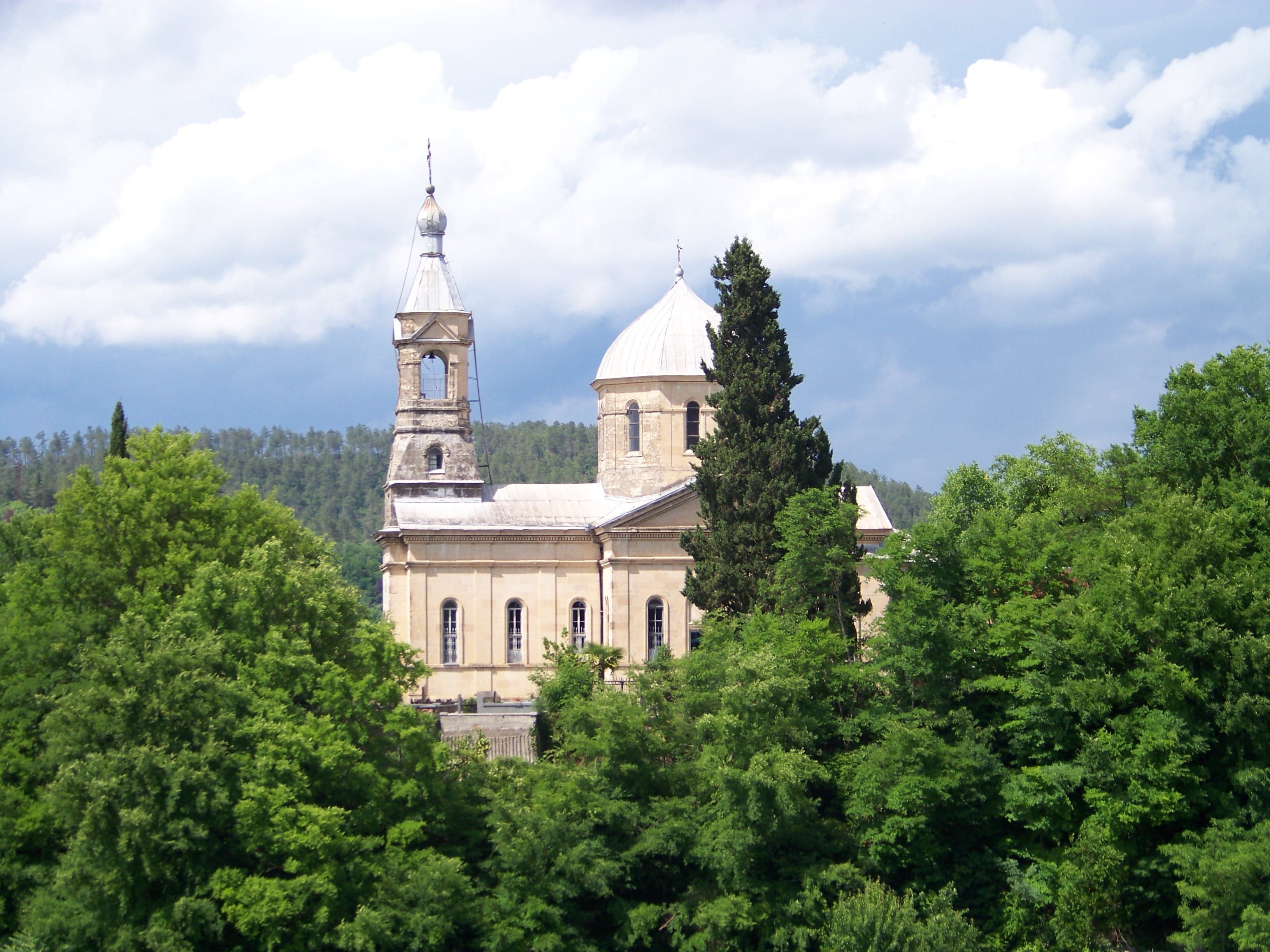 Mtsvanekvavila church