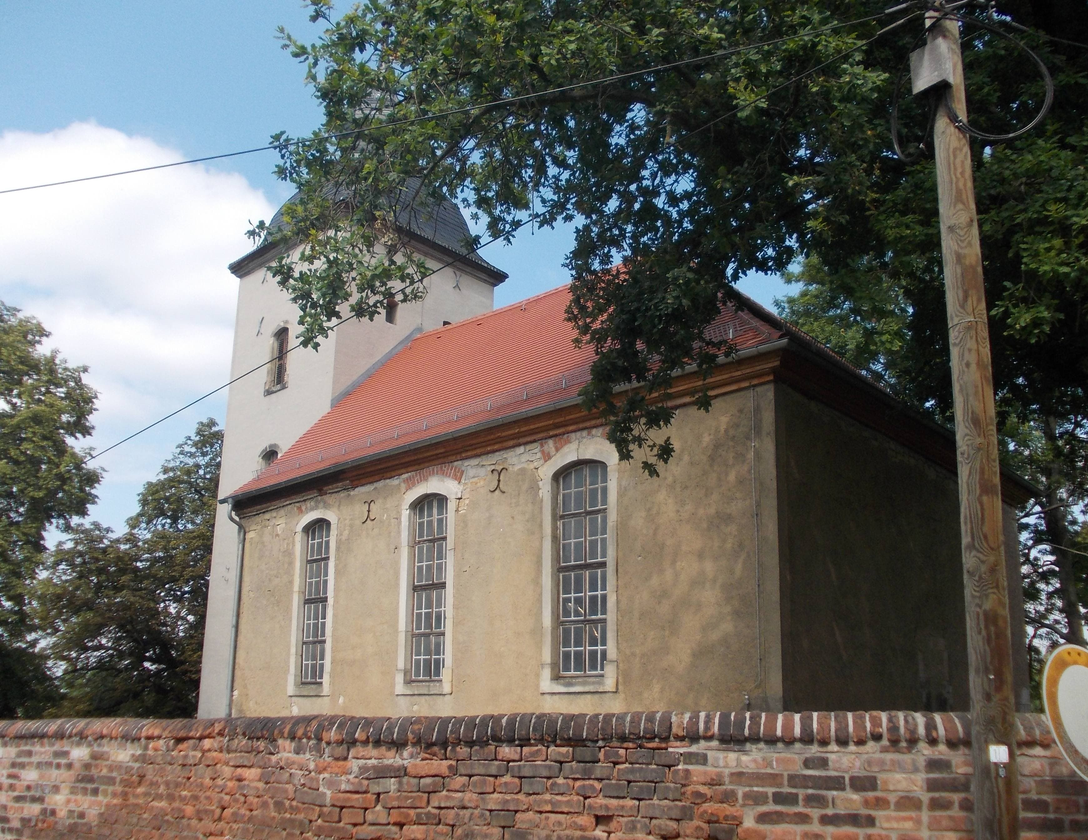 Protestant Church Lützen OT Muschwitz