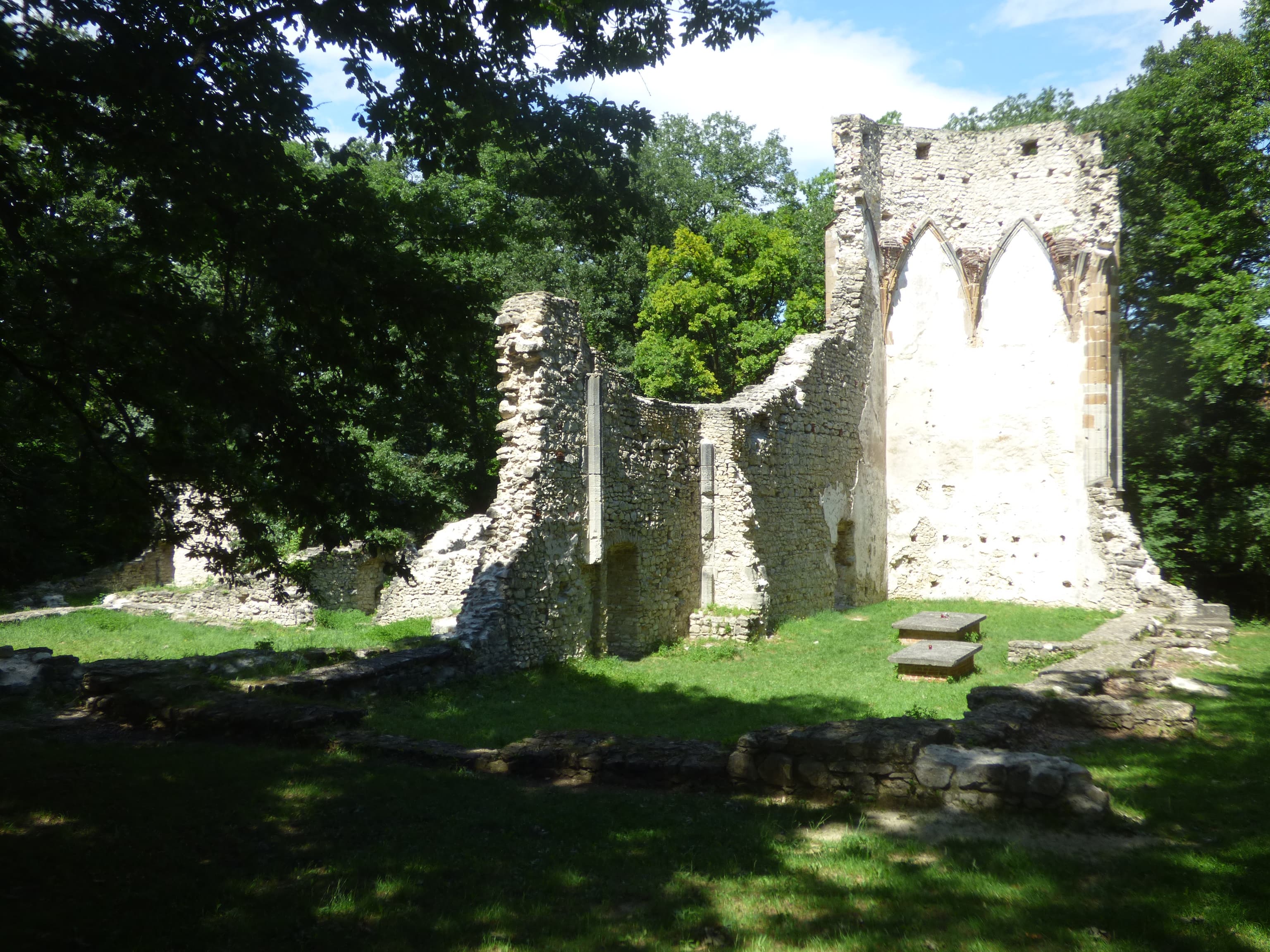 Pauline monastery ruin in Nagyvázsony