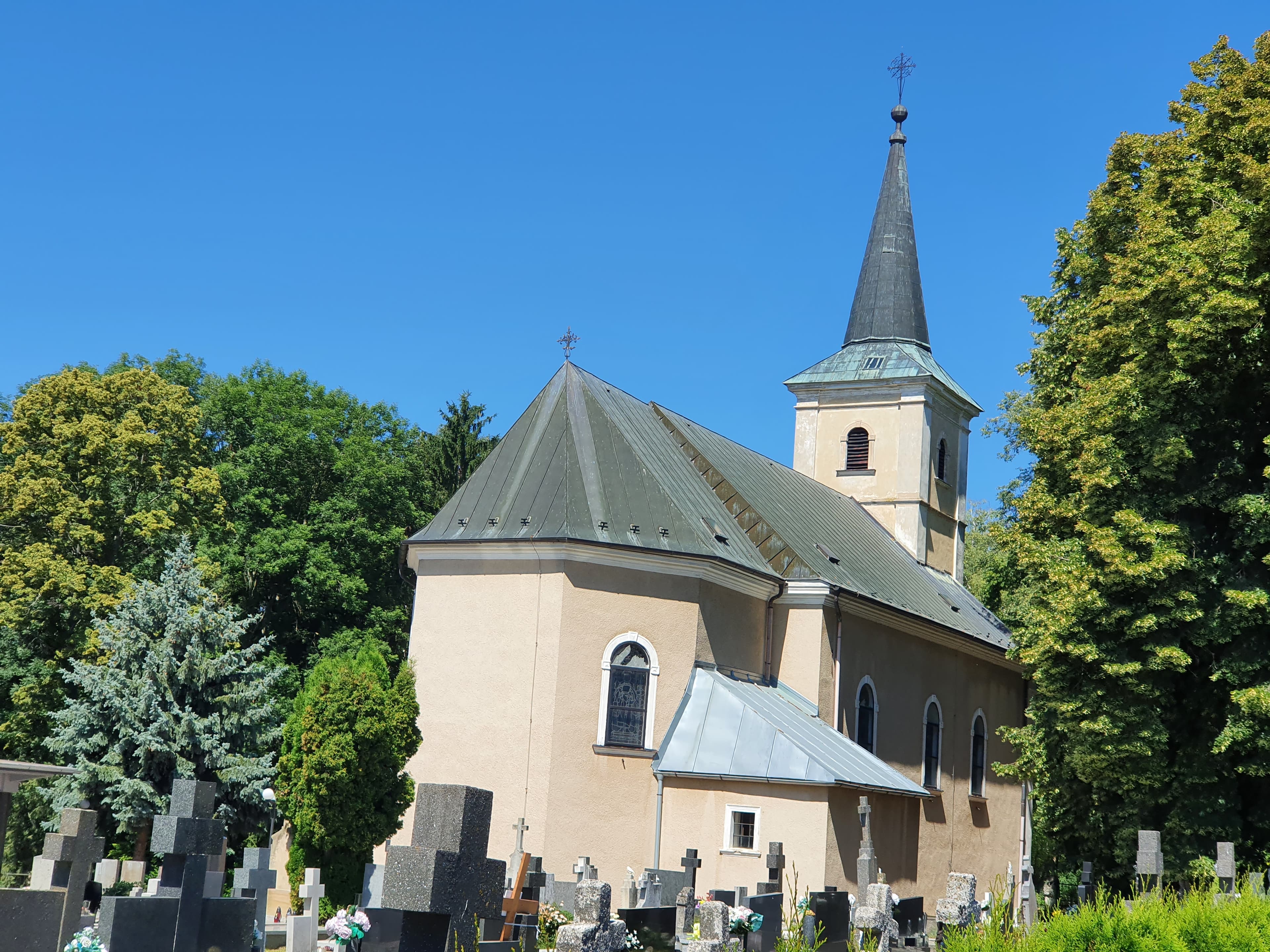 Church in Nižná, Piešťany District