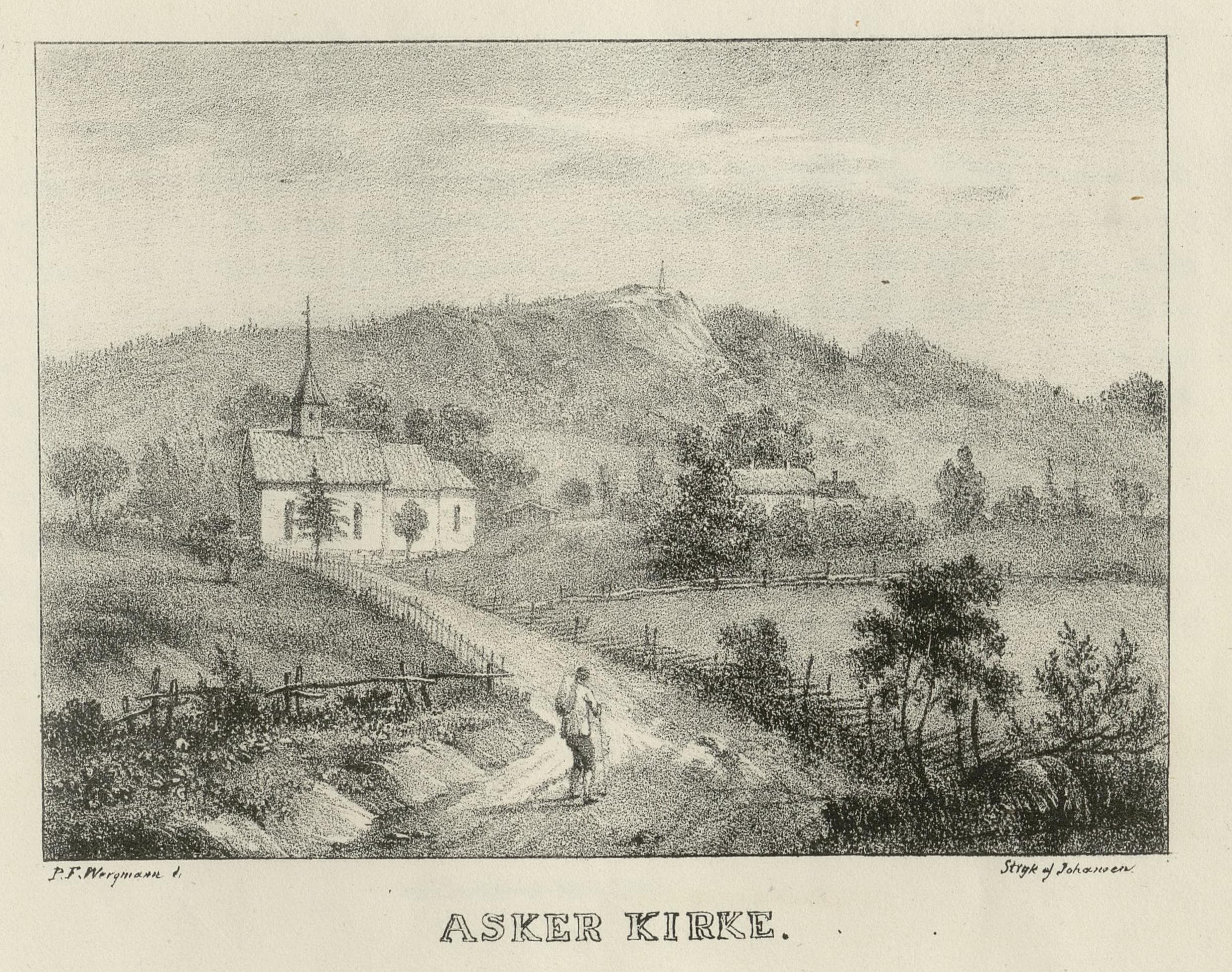 Old Asker church