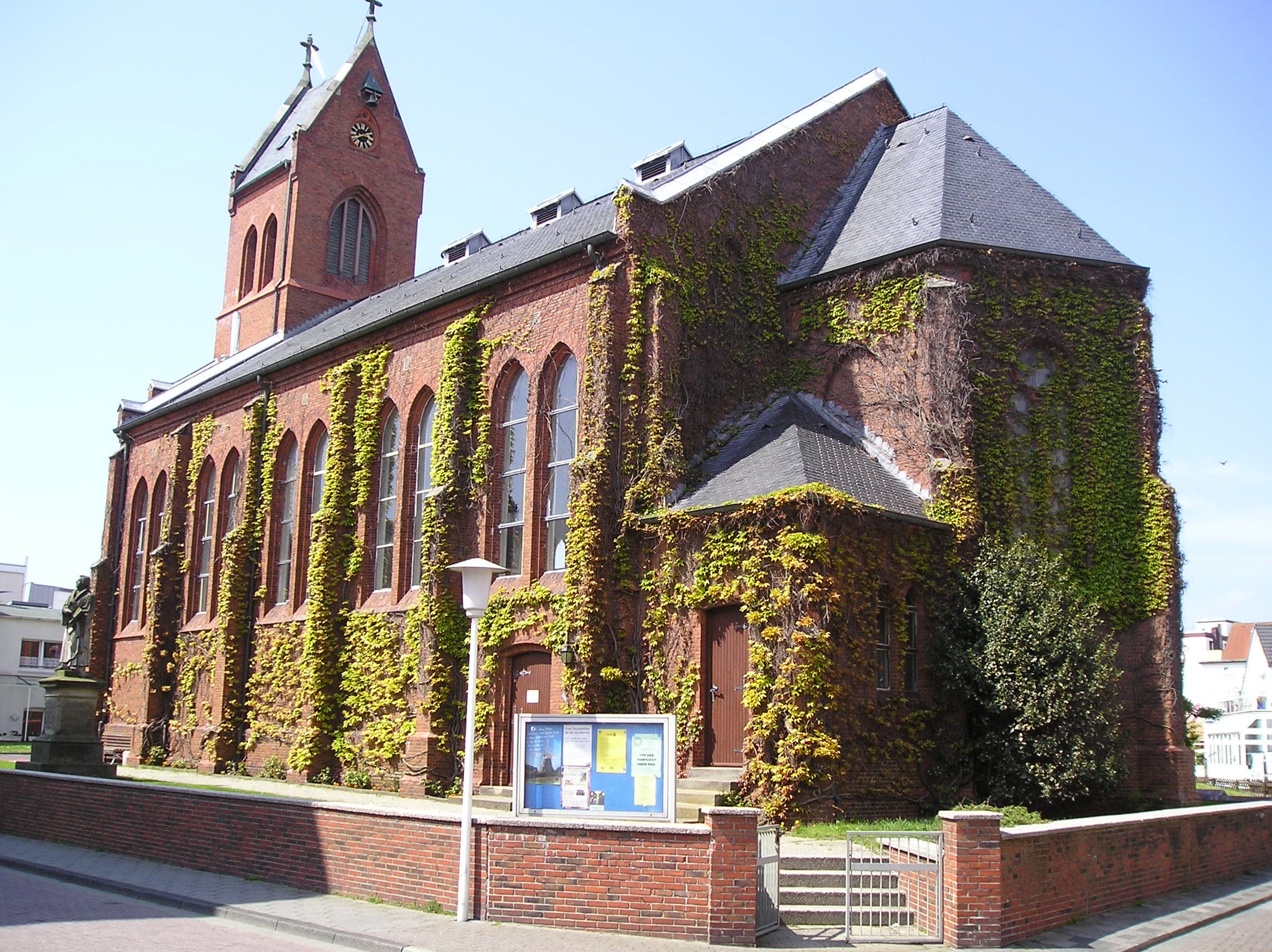 Protestant island church
